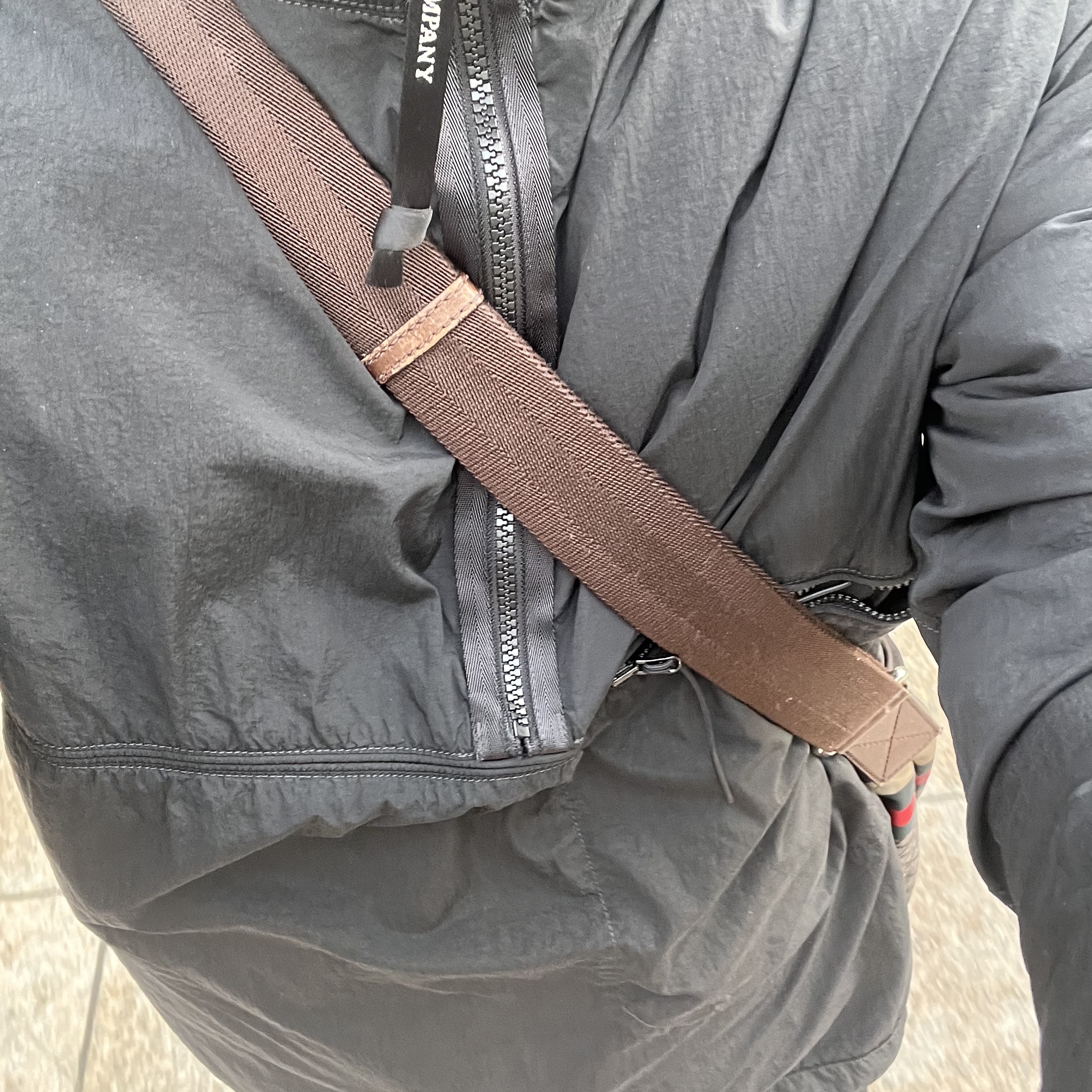 C.P. Company CR-L Overshirt Black - 22SS 착용 스타일