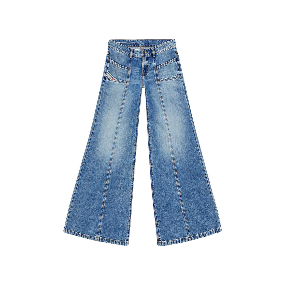 (W) Diesel D-Akii Bootcut And Flare Jeans Medium blue 상세 이미지 1