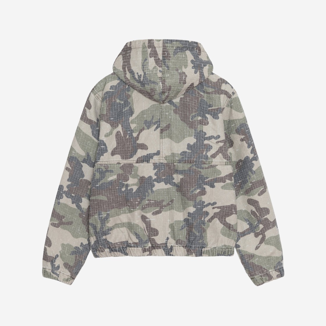 Stussy Work Jacket Camo Canvas Needlepunch Woodland Camo 상세 이미지 2