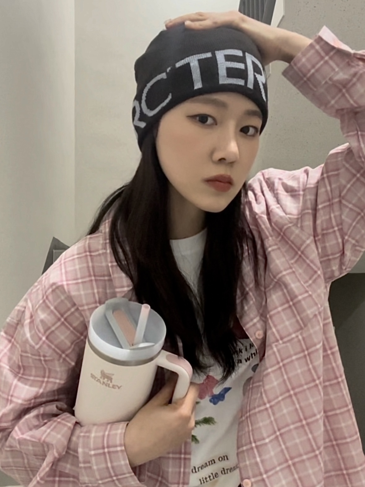 Salomon XT-6 Quail Plum Kitten, Arc'teryx Word Head Toque Bitters Lucent 착용 스타일 - 2