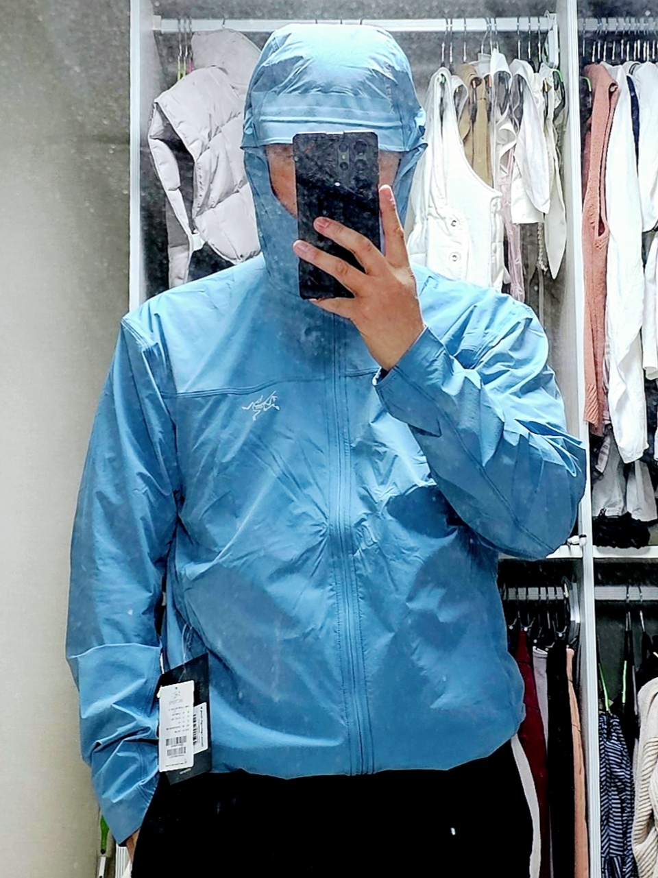 Arc'teryx Gamma Lightweight Hoody Solace 착용 스타일
