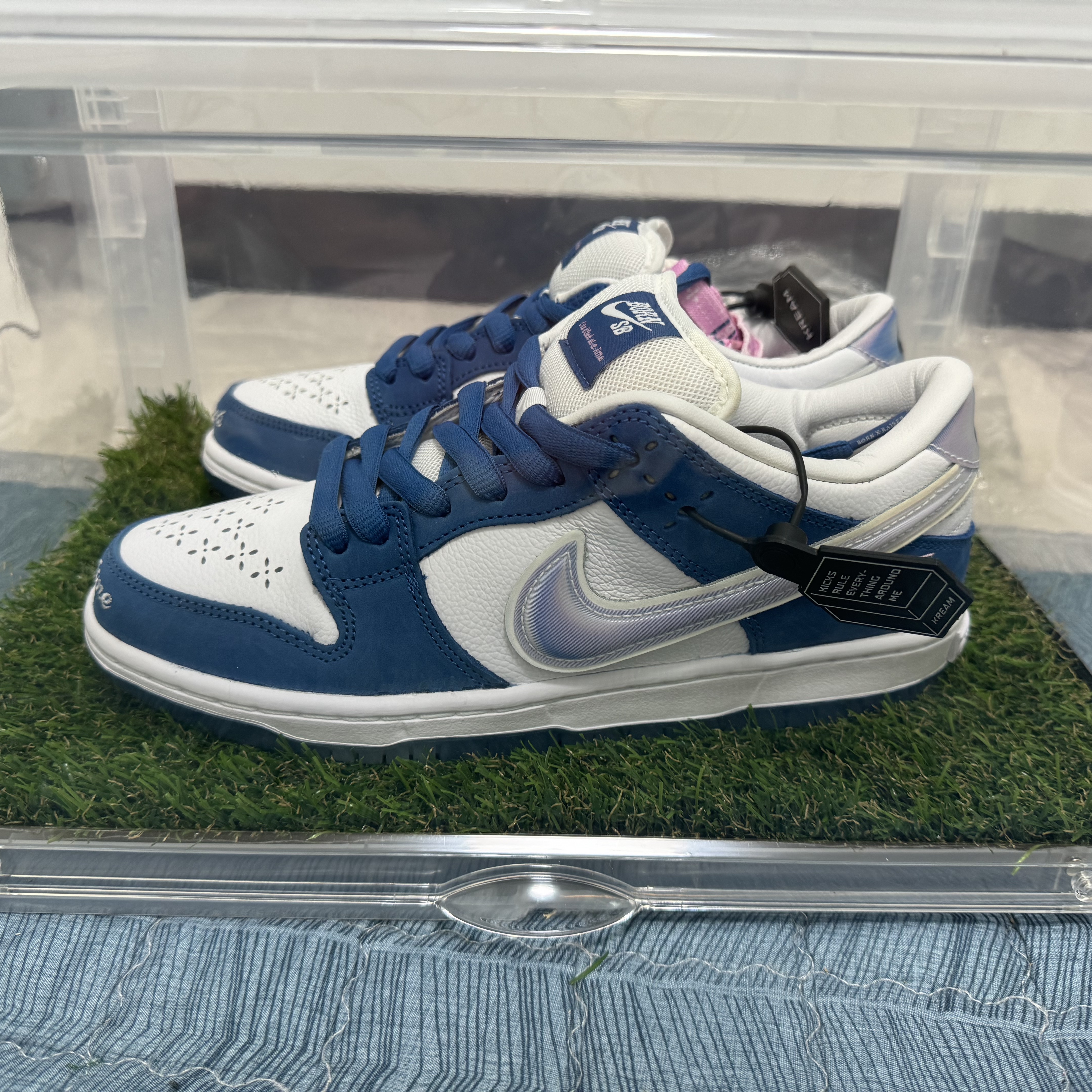 Nike x Born X Raised SB Dunk Low Pro QS One Block at a Time 착용 스타일 - 2