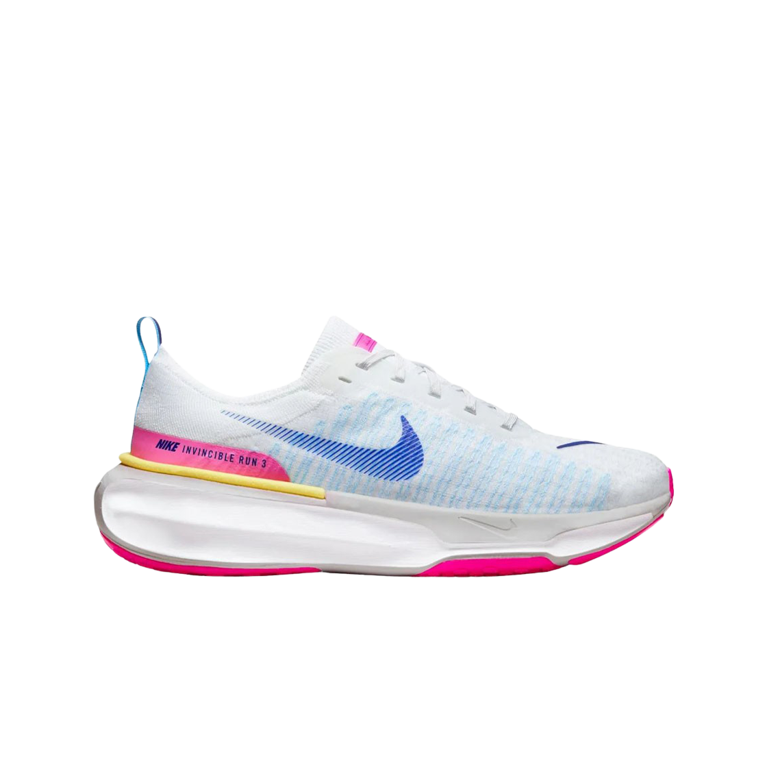나이키 줌X 인빈시블 런 플라이니트 3 피어스 핑크 딥 로얄 블루(Nike ZoomX Invincible Run Flyknit 3 Fierce Pink Deep Royal Blue)