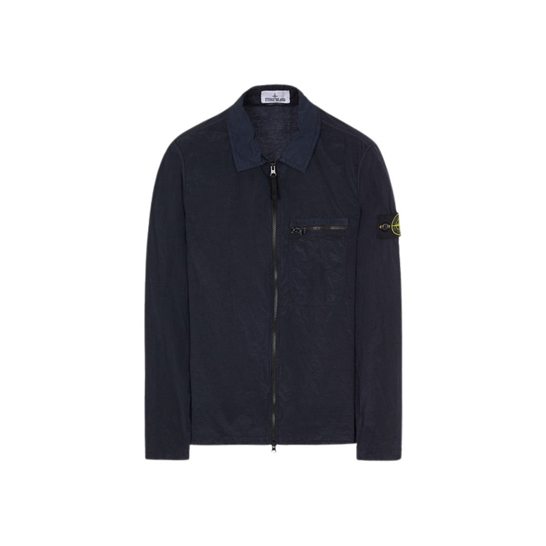 Stone Island 11219 Nylon Metal In Econyl Regenerated Nylon Overshirt Blue - 24SS 상세 이미지 1