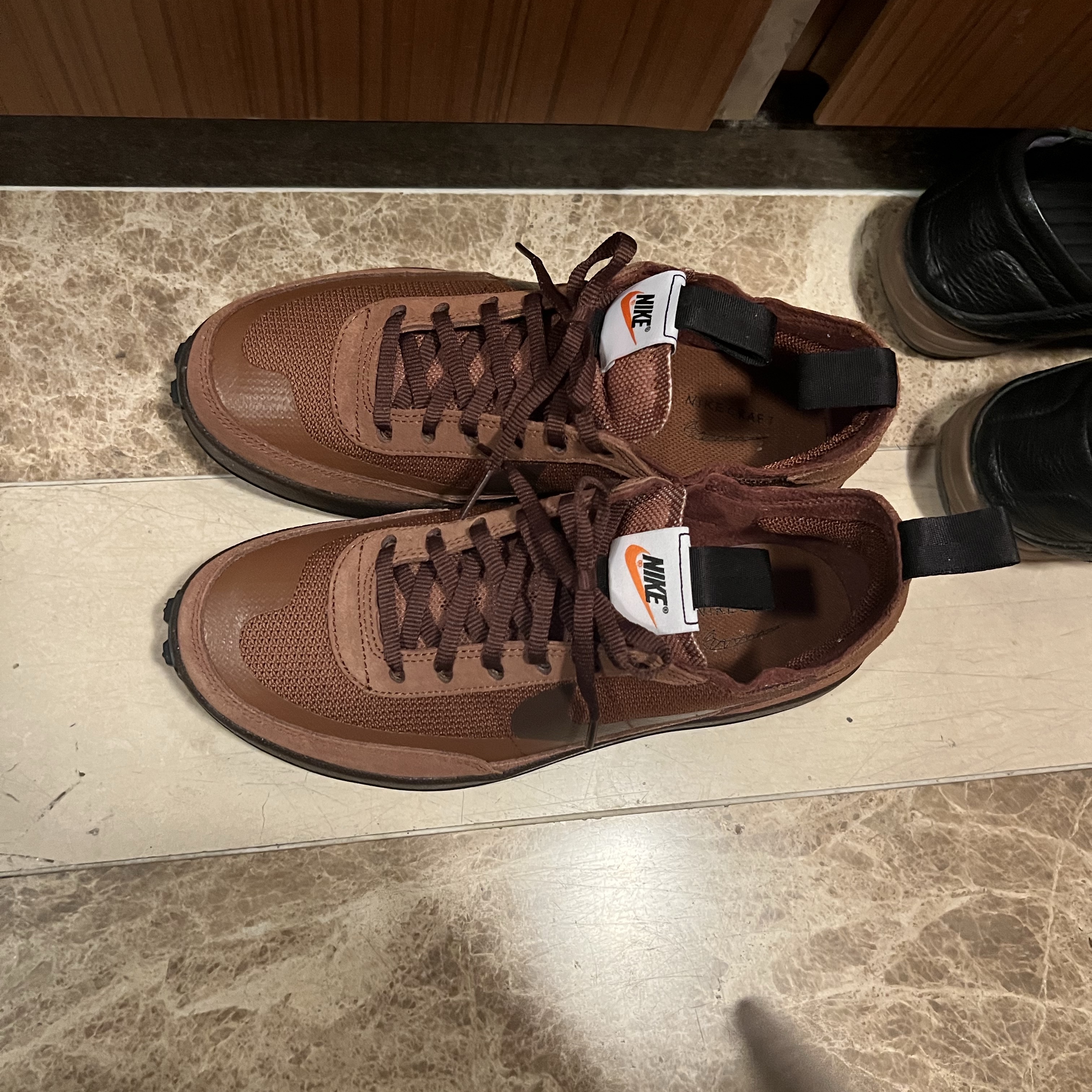 Nike x Tom Sachs General Purpose Shoe Brown 착용 스타일
