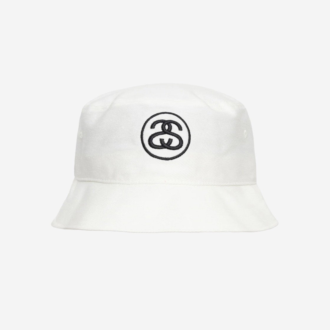 Stussy Deep Bucket Hat SS Link White 상세 이미지 1