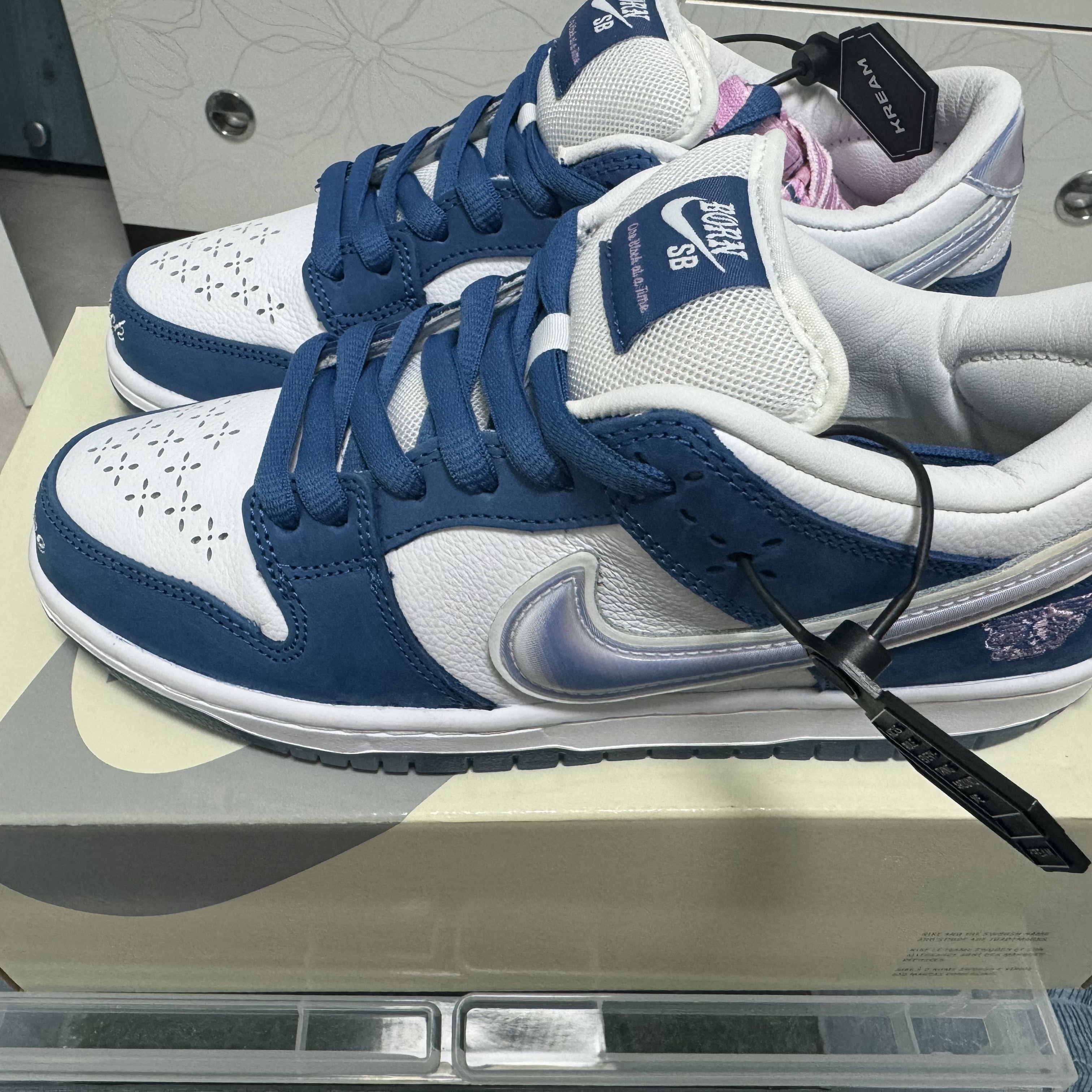 Nike x Born X Raised SB Dunk Low Pro QS One Block at a Time 착용 스타일 - 1