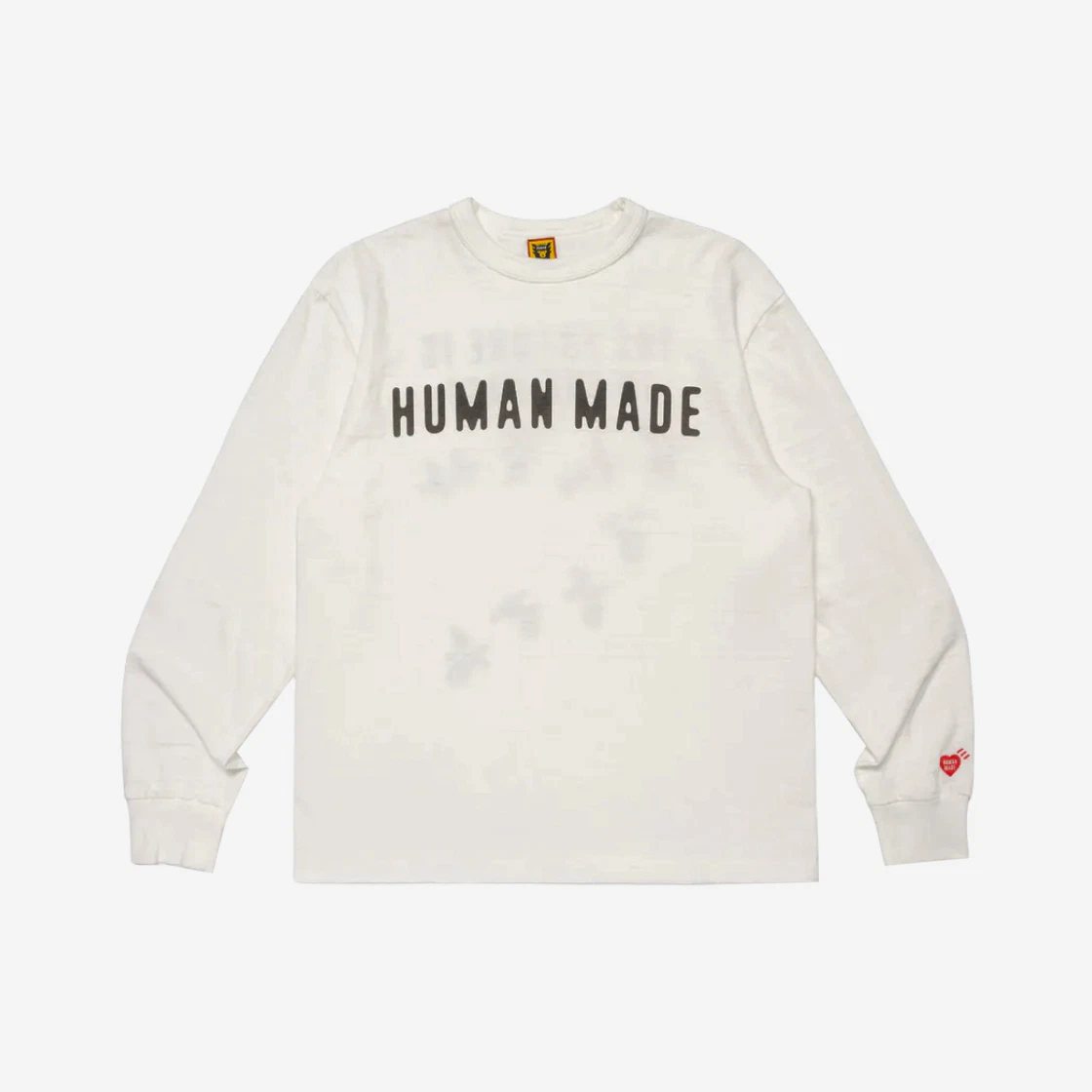 휴먼 메이드 그래픽 롱슬리브 티셔츠 화이트 | Human Made | KREAM Human Made Graphic L/S T-Shirt White