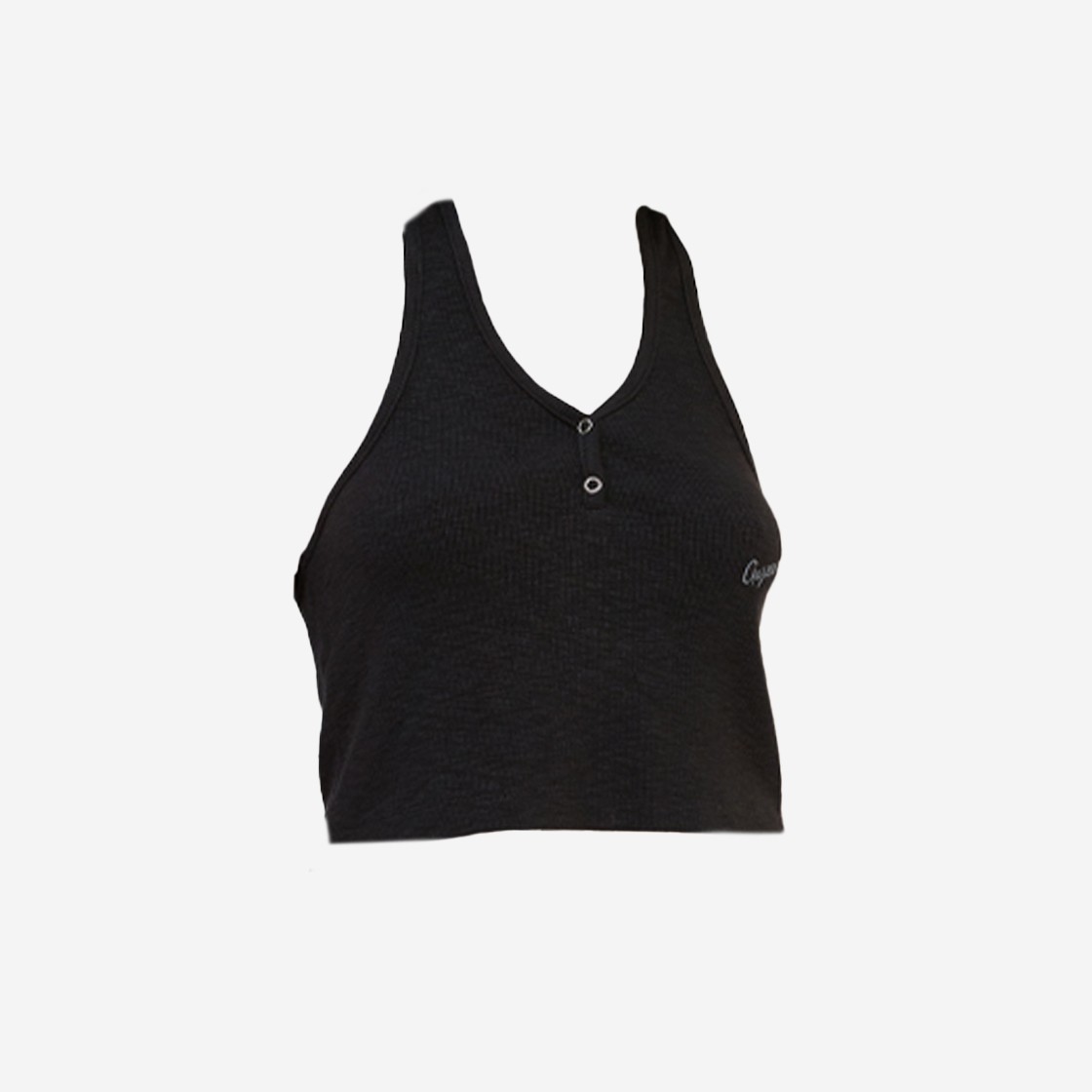 Gyeong Script Logo Tank Top Black 상세 이미지 1