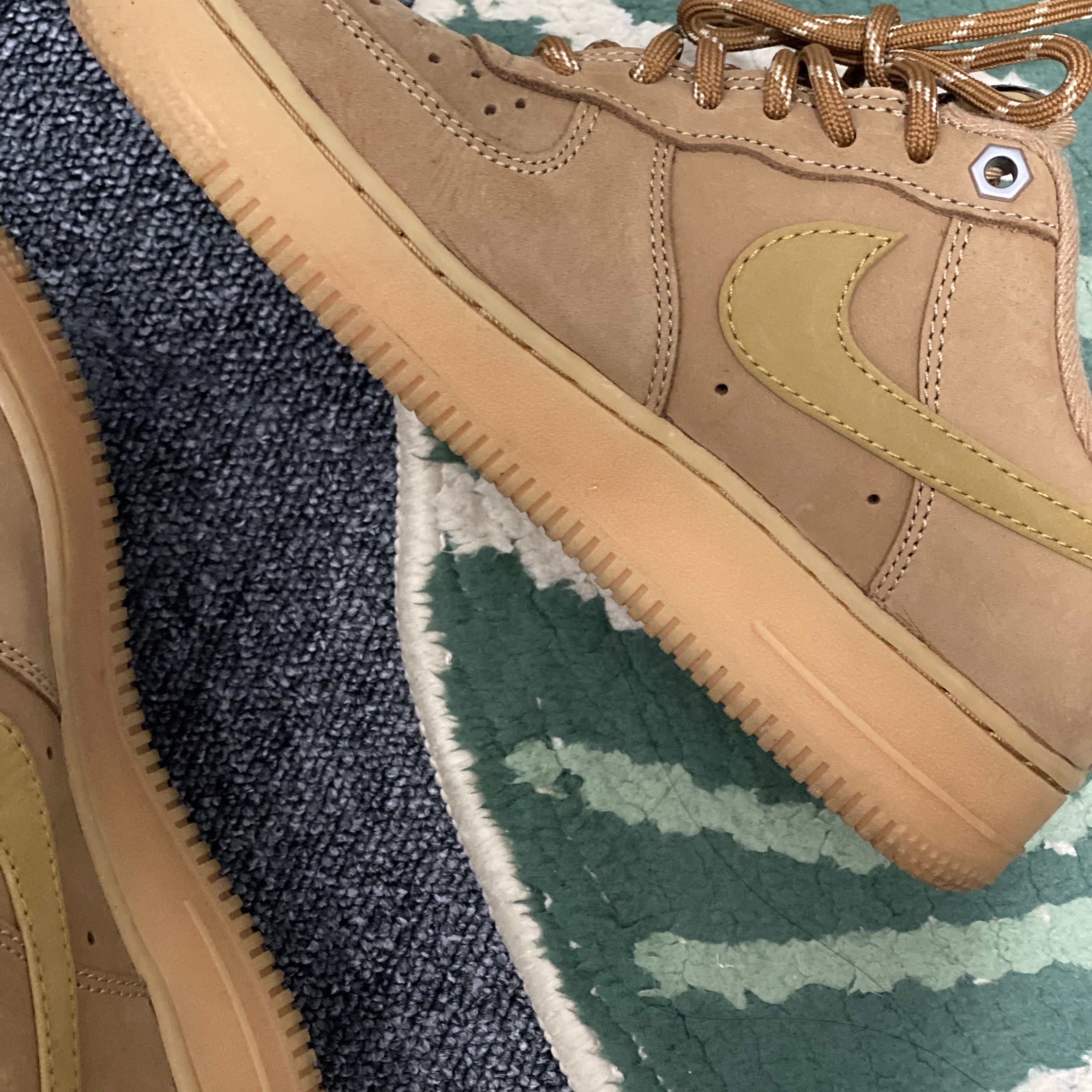 Nike Air Force 1 '07 WB Flax 착용 스타일 - 2