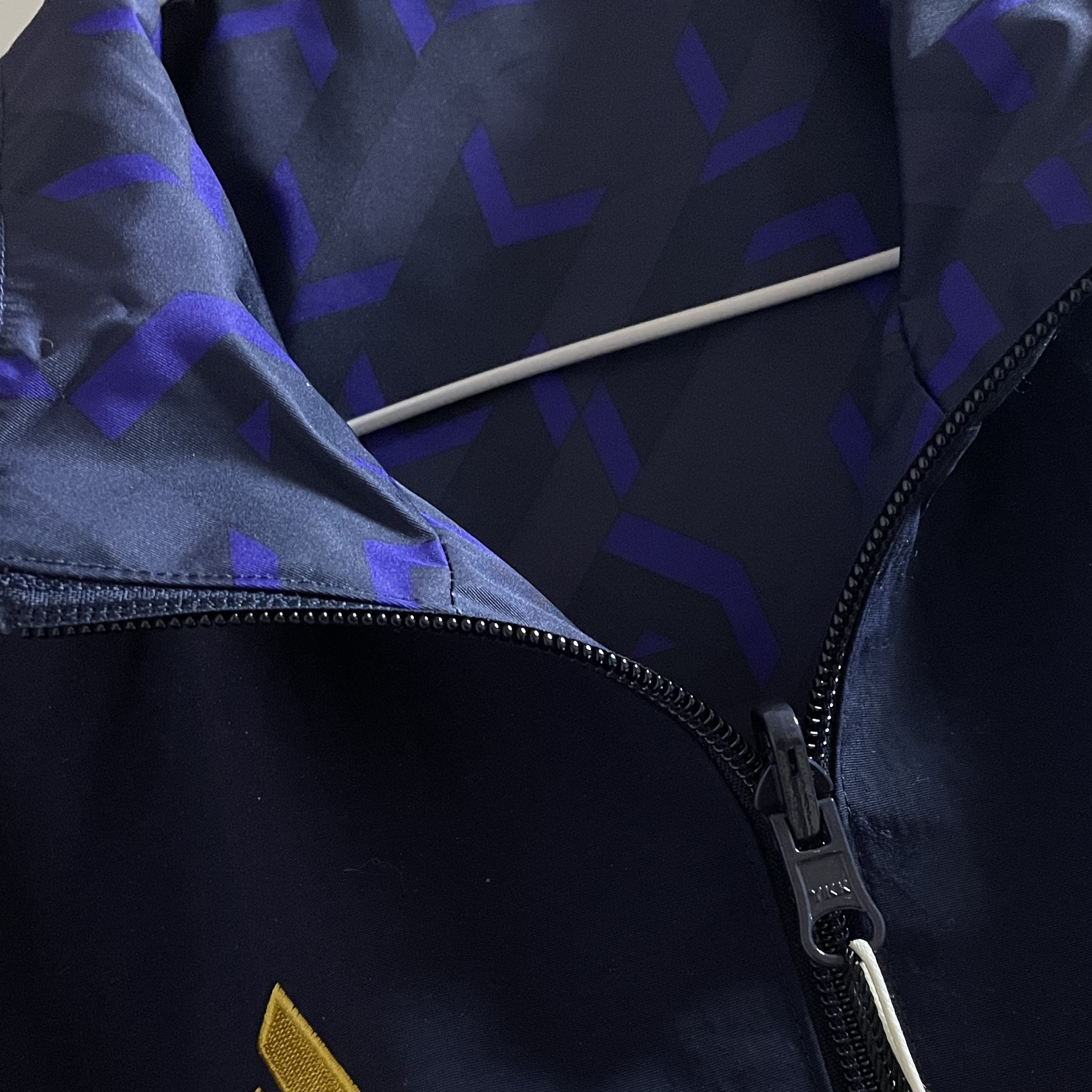 Adidas Real Madrid Anthem Jacket Legend Ink - KR Sizing 착용 스타일 - 3