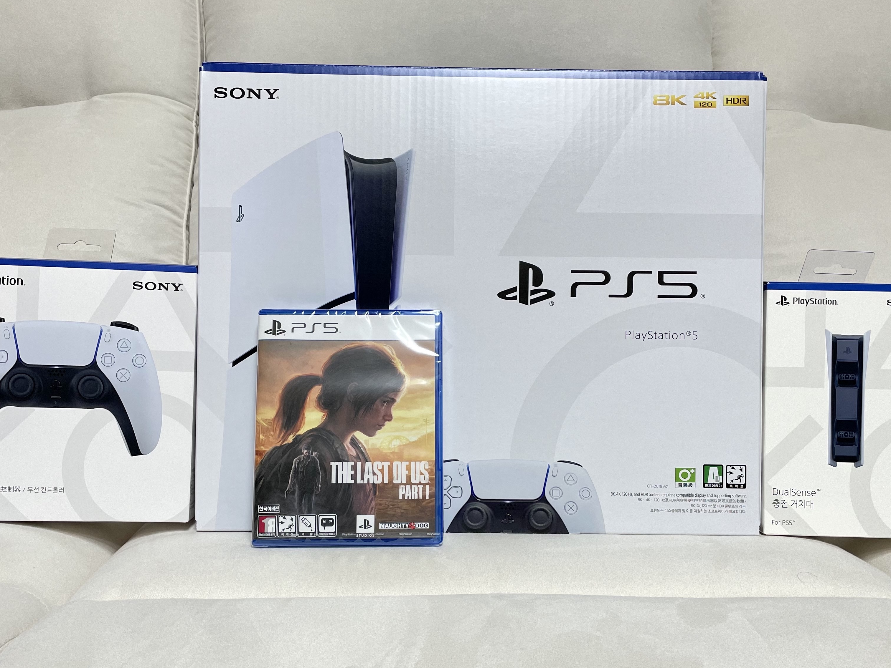 Playstation 5 Slim Disk Edition (SIEK 220V) 착용 스타일