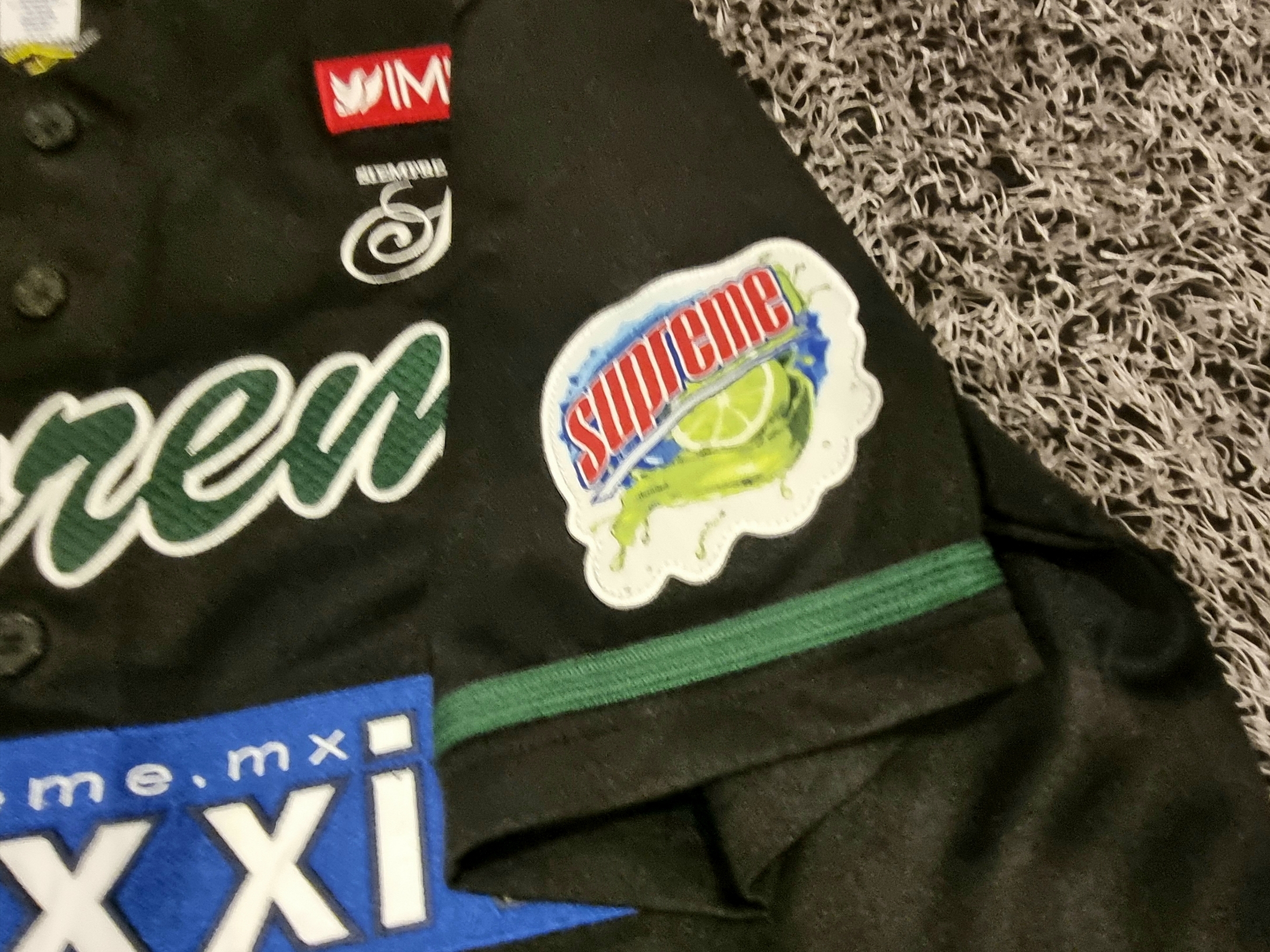 Supreme Chosen One Baseball Jersey Black - 24SS 착용 스타일 - 3