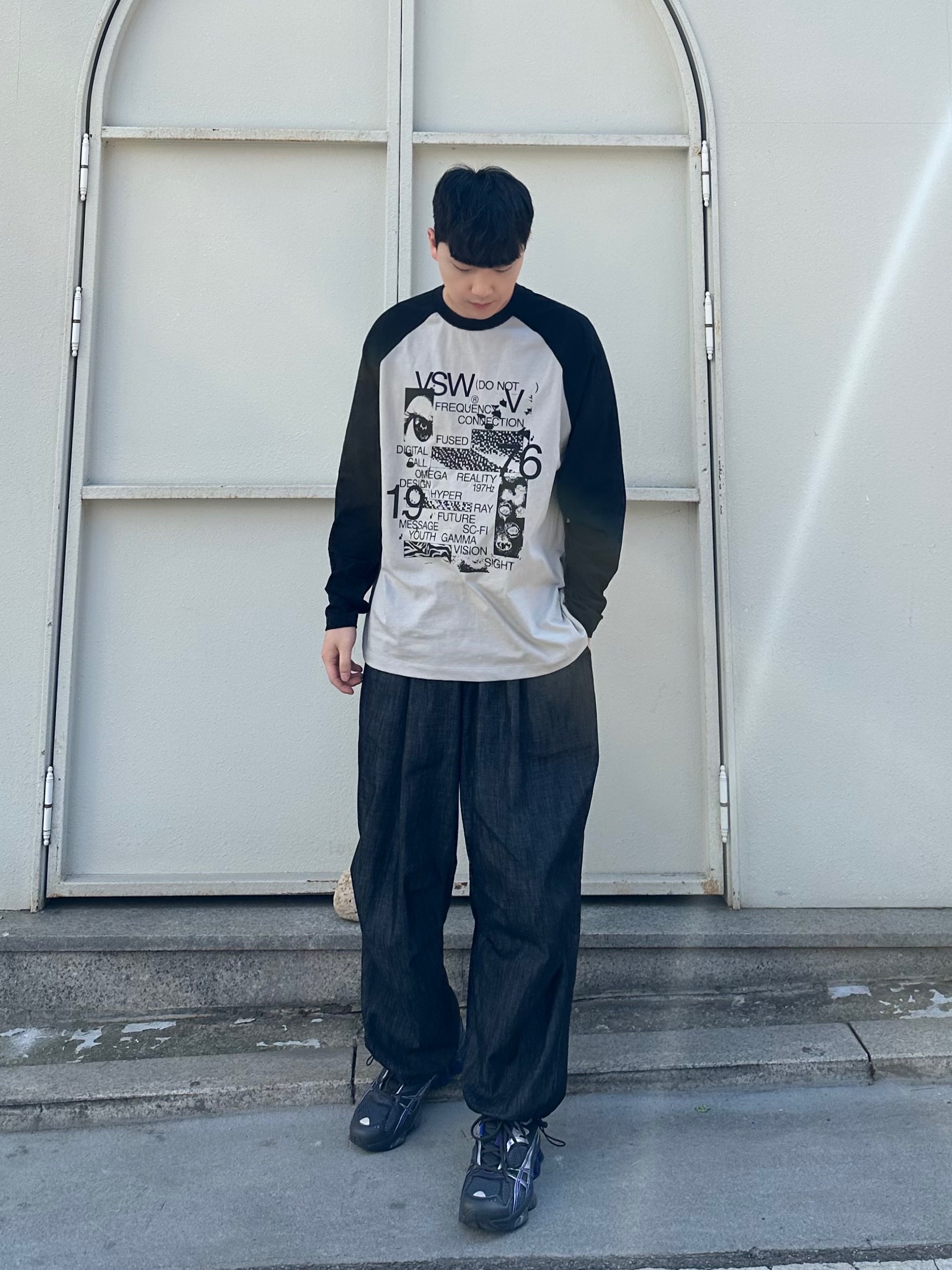 Asics x Kiko Kostadinov Gel-Quantum Zientzia Dark Grey 착용 스타일 - 2