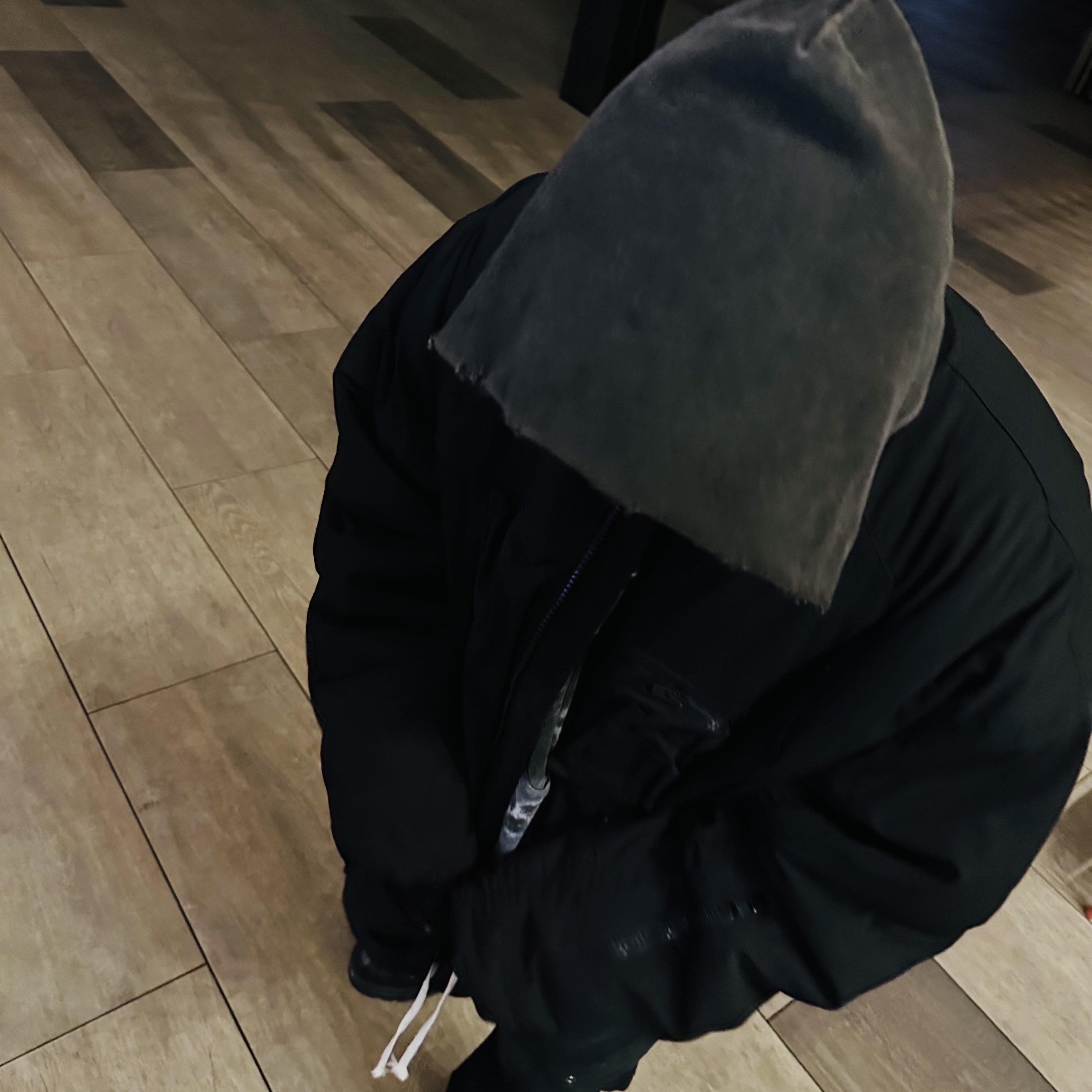 Undermycar Juggernaut Double Back Zip Steroid Bomber Triple Black - 23SS 착용 스타일 - 2