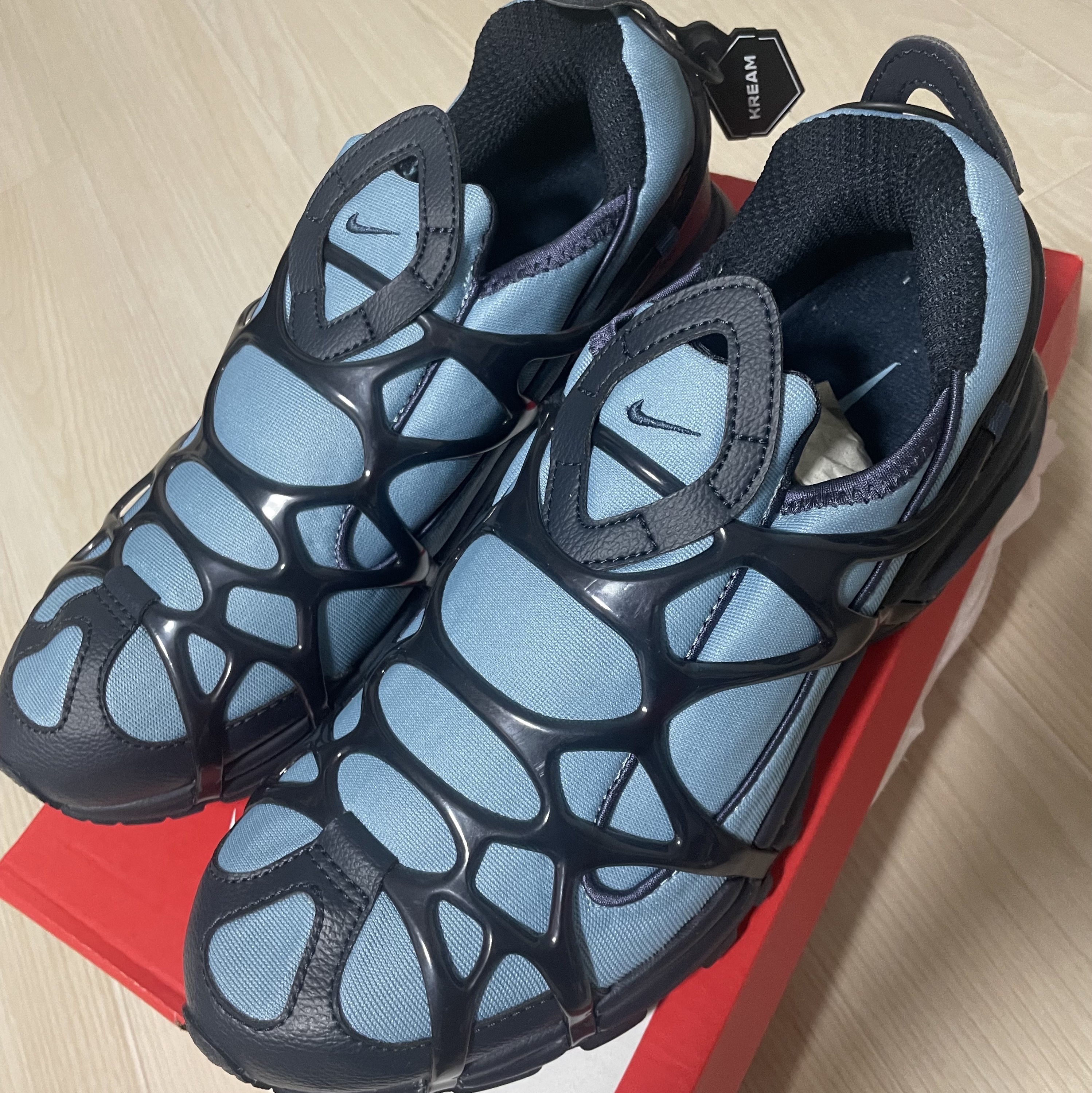 Nike Air Kukini Worn Blue Obsidian 착용 스타일