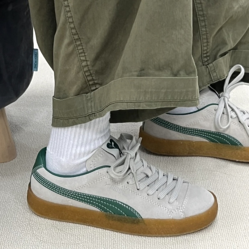 Puma x AMI Suede Crepe Pristine 착용 스타일