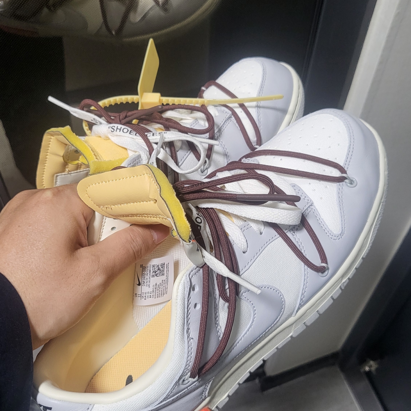 Nike x Off-White Dunk Low The 50 - Lot 46 착용 스타일