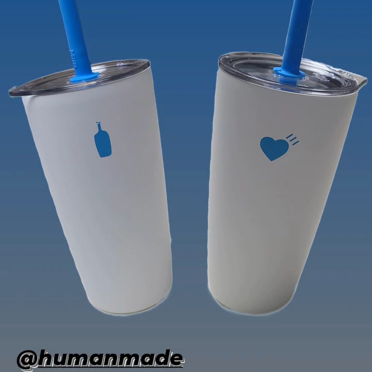 Human Made x Blue Bottle Coffee Commuter Cup White 착용 스타일