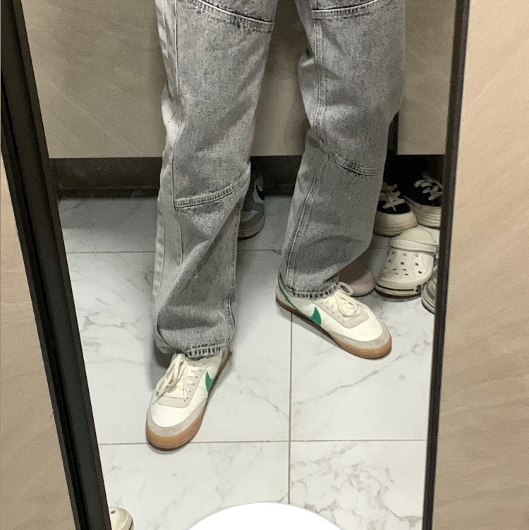 Nike NSW Solo Swoosh Woven Track Jacket Night Maroon - Asia, Nike x J.Crew Killshot 2 Lucid Green 착용 스타일 - 2
