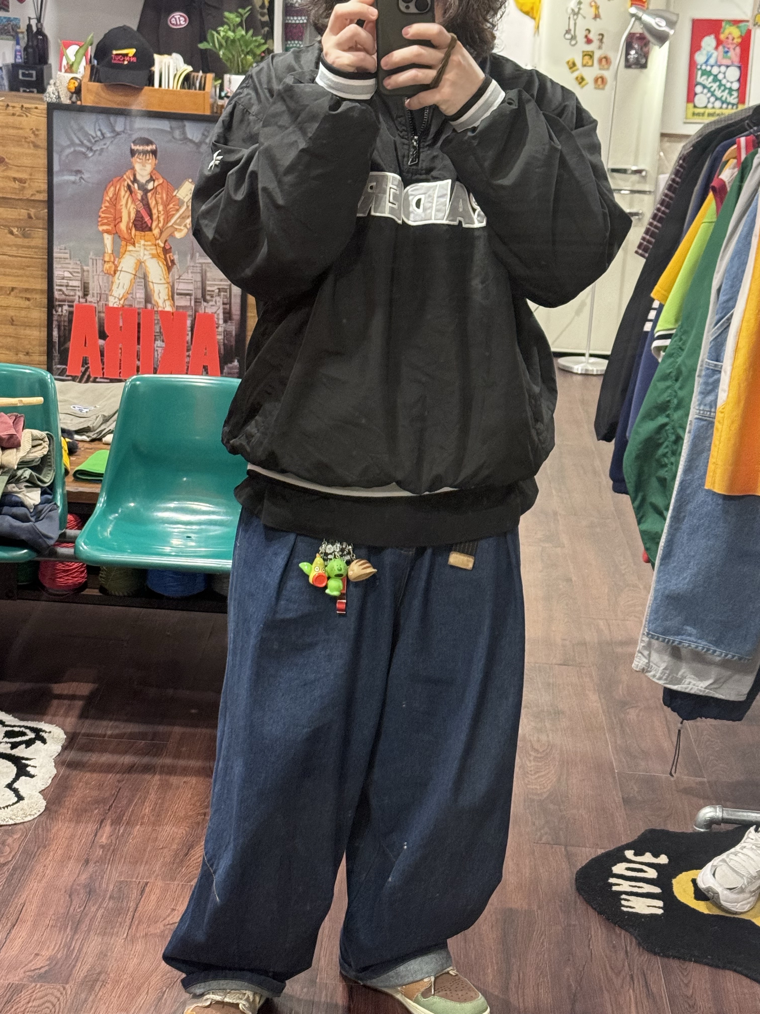 Jordan 1 x Zion Williamson Retro Low OG Flax and Oil Green 착용 스타일