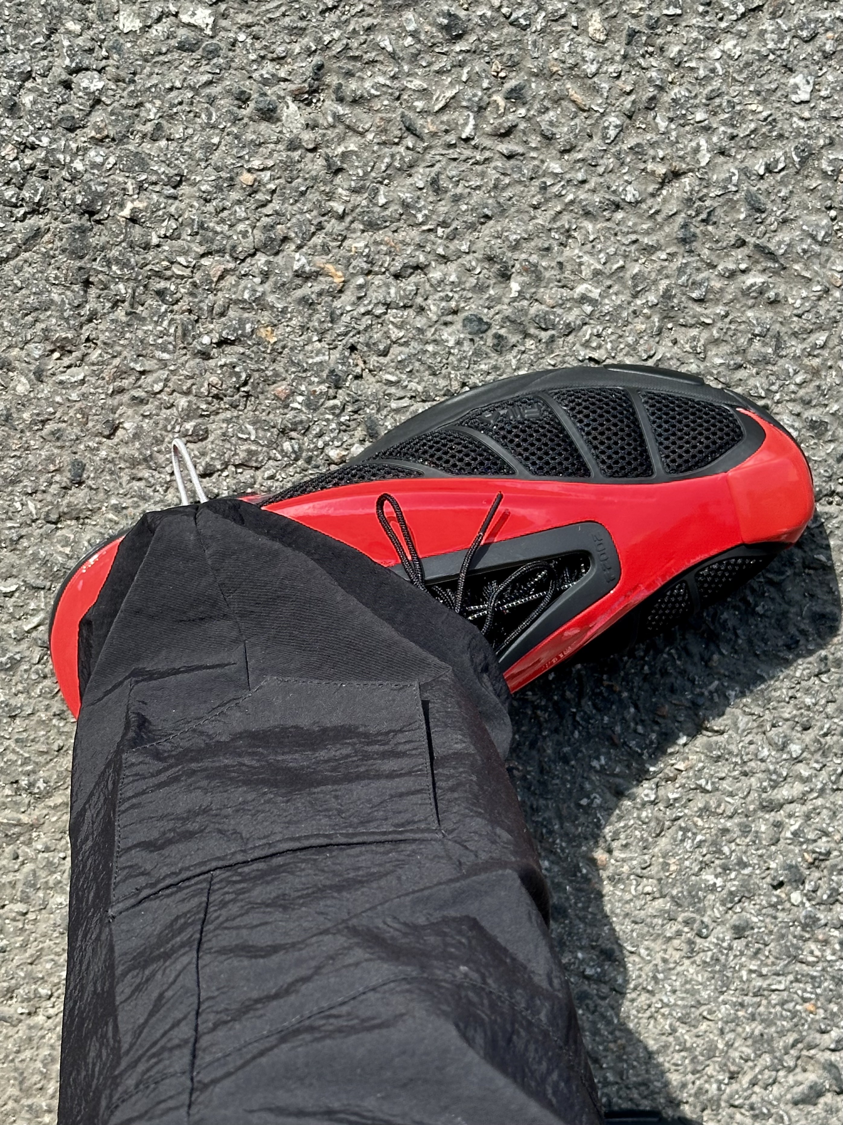 Fila Replica 2002 Black Red 착용 스타일 - 6