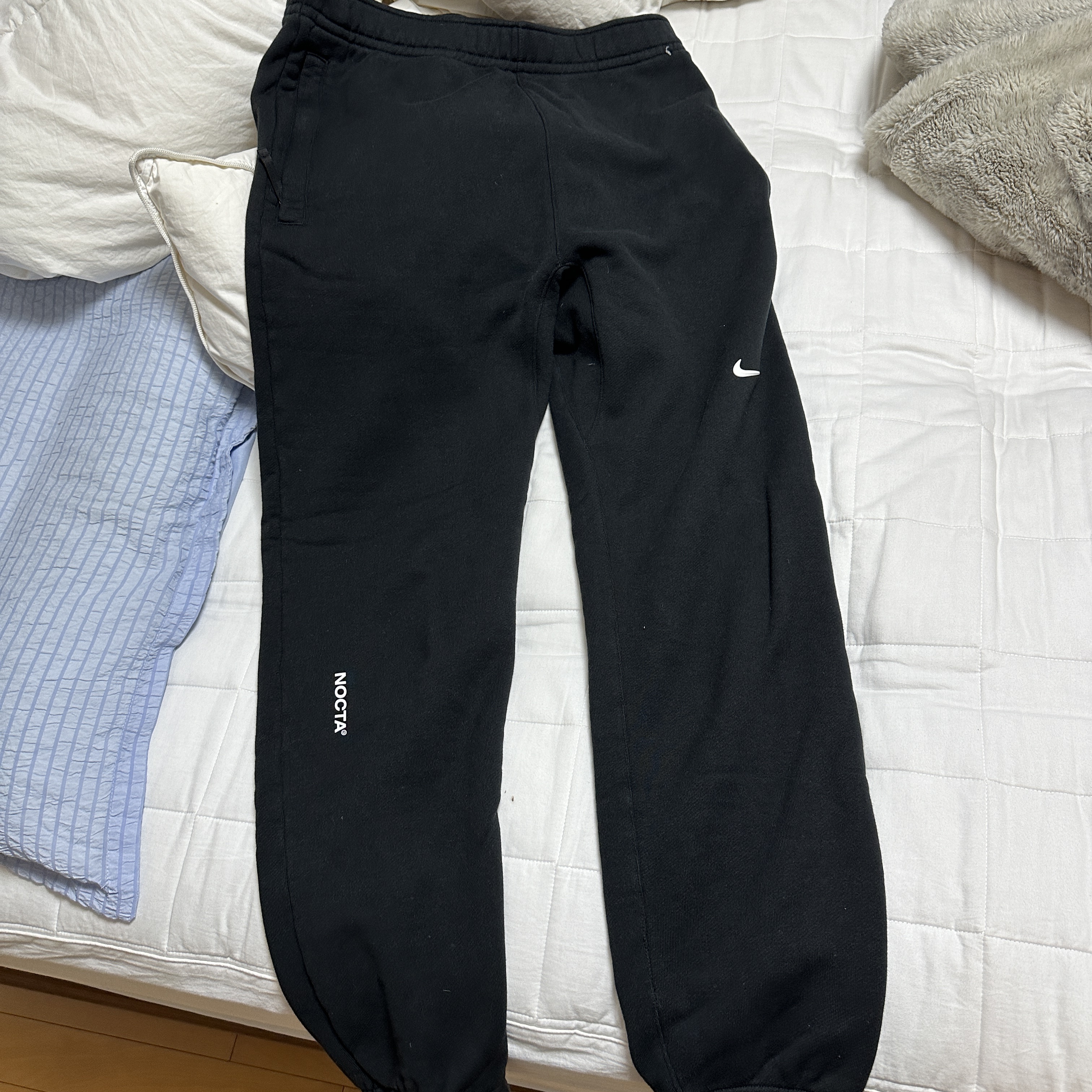 Nike x Drake Nocta NRG Essential Fleece Pants Black - Asia 착용 스타일