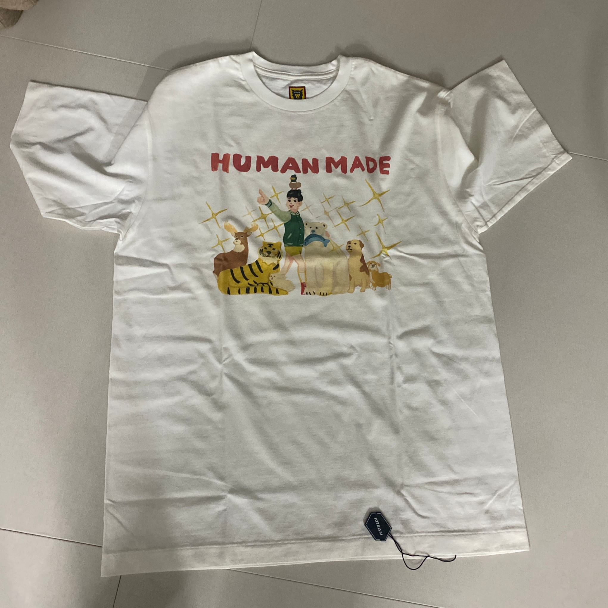Human Made Keiko Sootome T-Shirt #14 White 착용 스타일