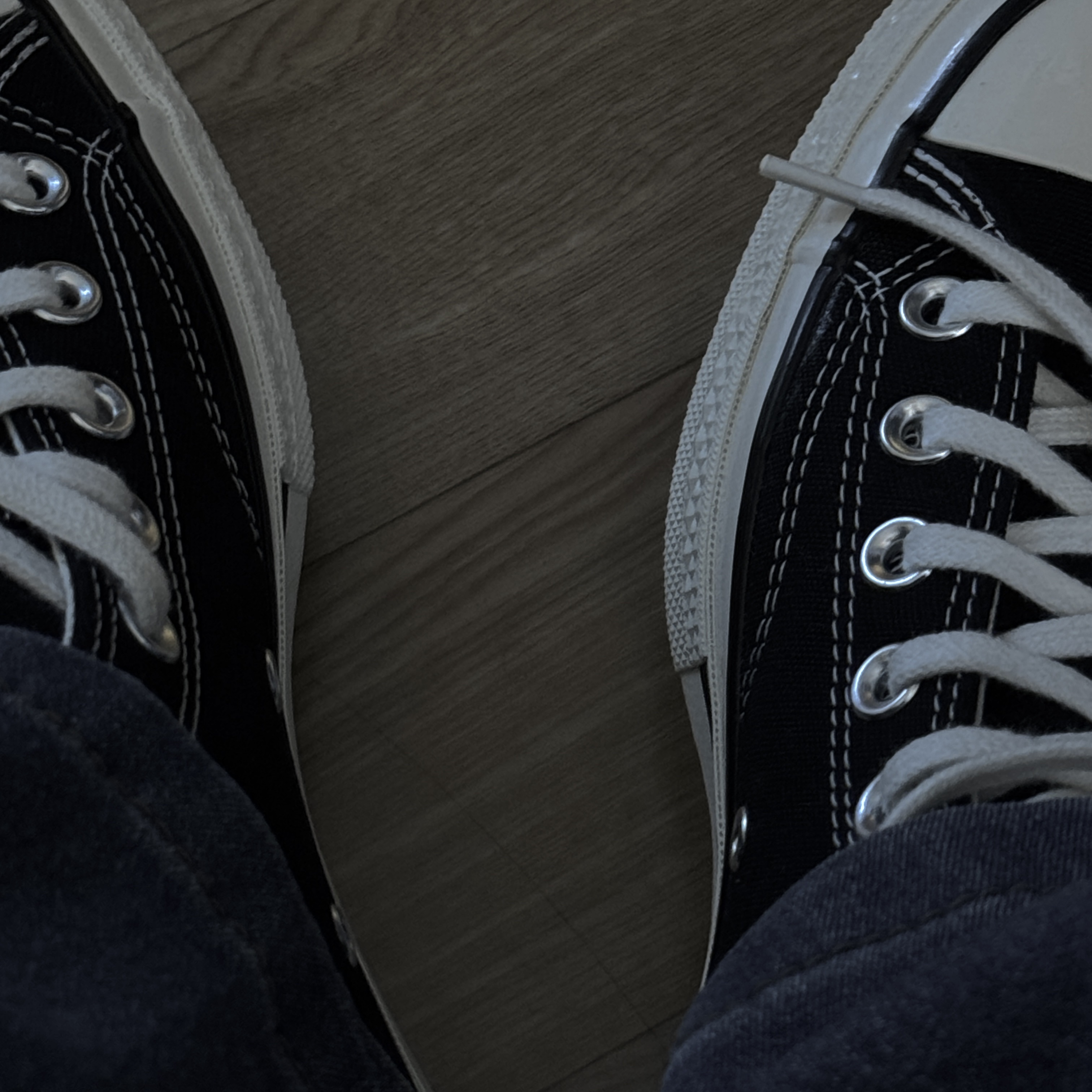 Converse Chuck 70 Hi Black 착용 스타일