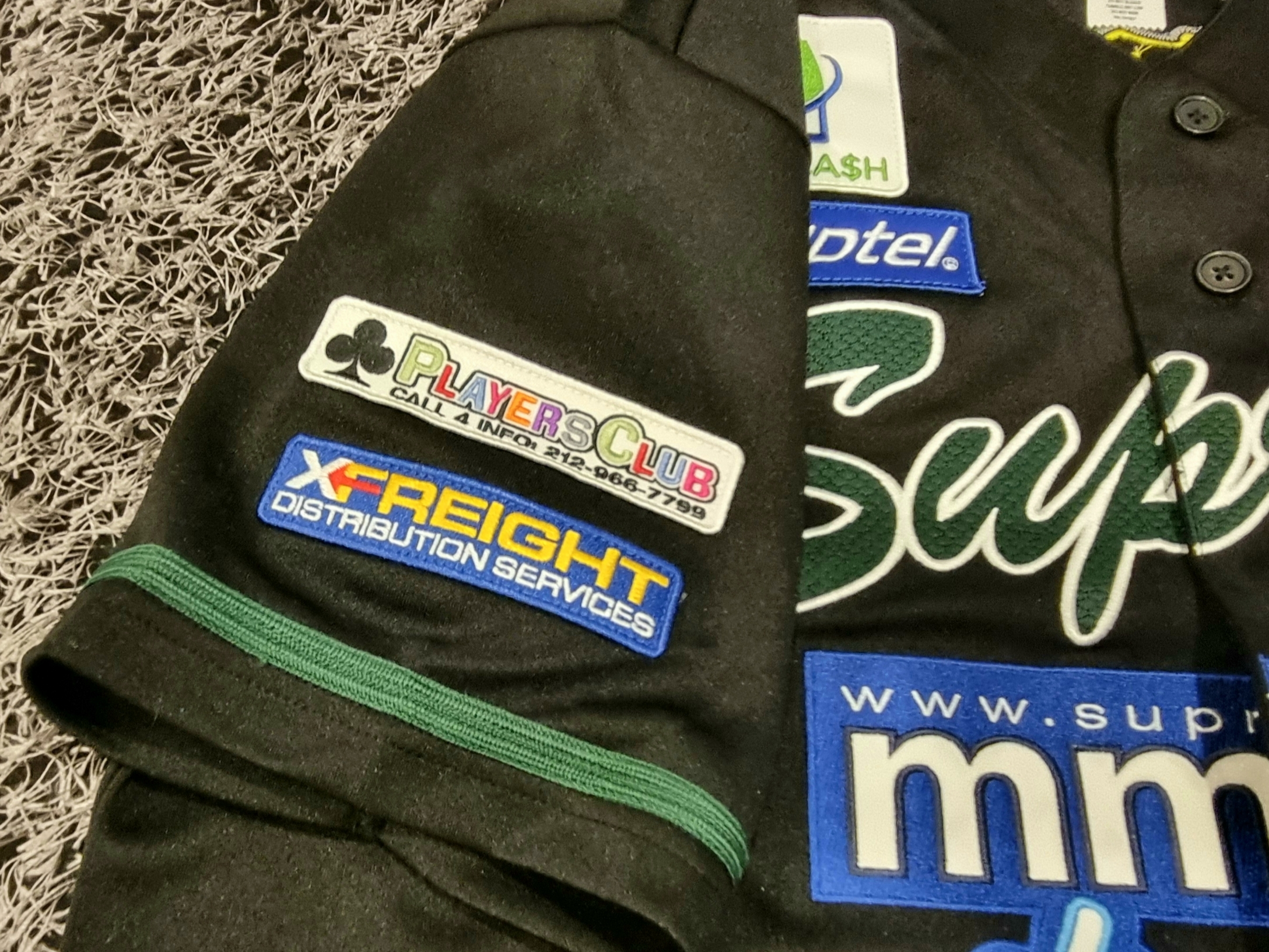Supreme Chosen One Baseball Jersey Black - 24SS 착용 스타일 - 2