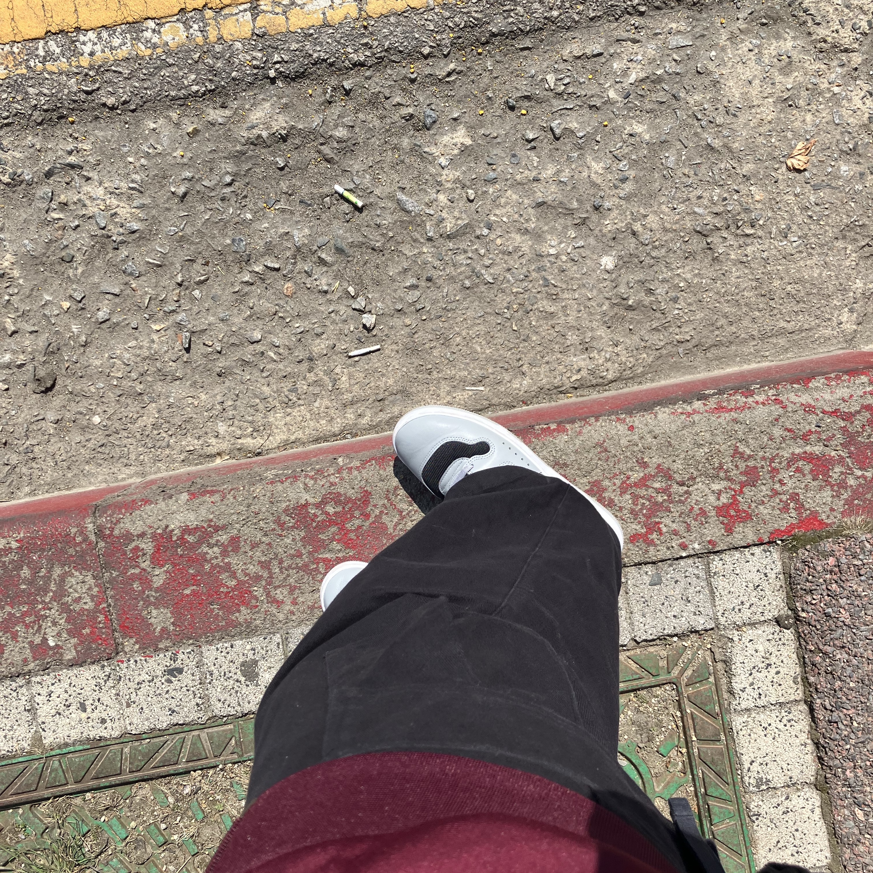 Nike x Travis Scott Mac Attack SP Light Smoke Grey, Adidas Originals Beckenbauer Track Jacket Maroon - KR Sizing 착용 스타일
