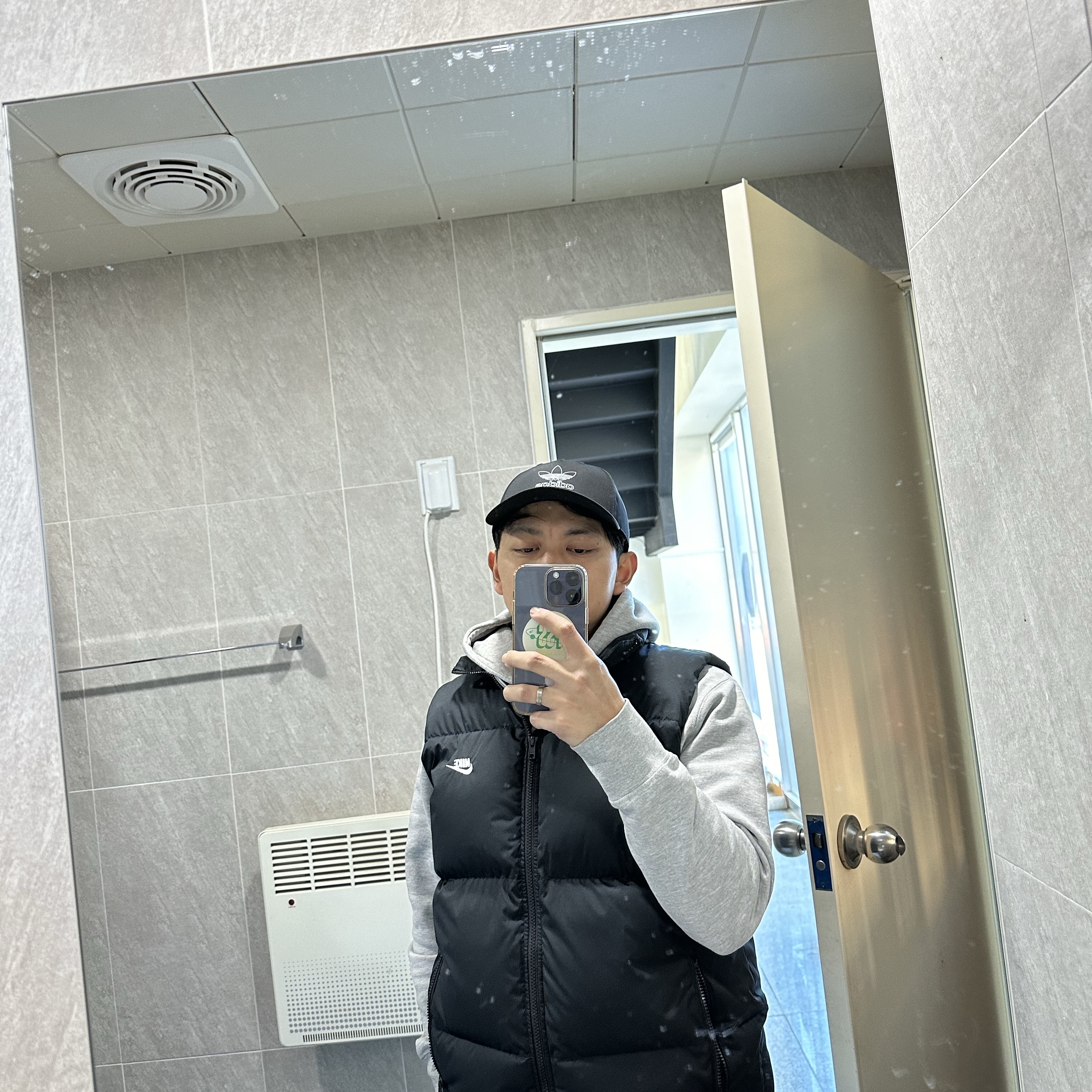 Nike NSW Club Primaloft Water-Repellent Puffer Vest Black - Asia 착용 스타일