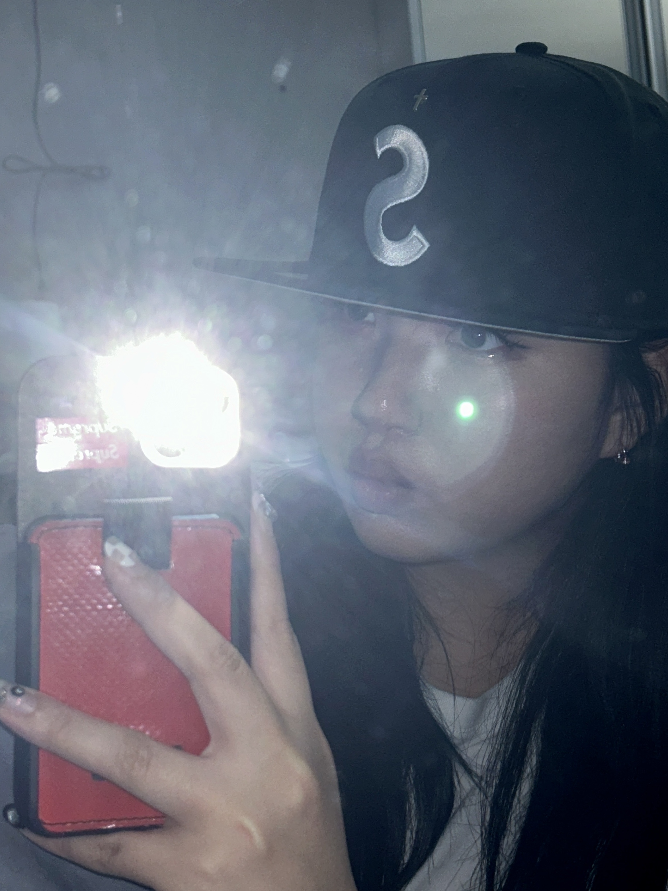Supreme Gold Cross S Logo New Era Black - 24SS ์ฐฉ์ฉ ์คํ์ผ - 3