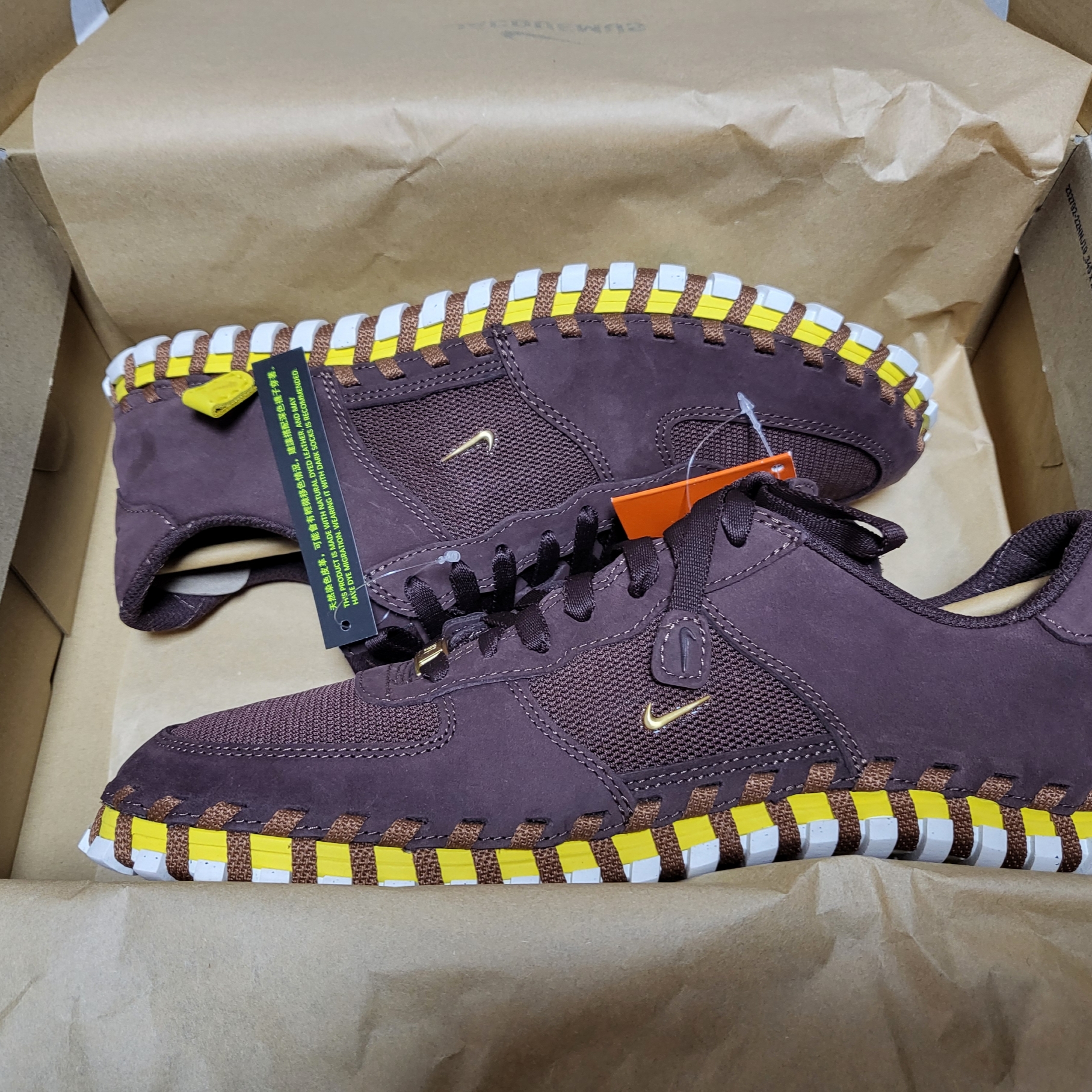 Nike x Jacquemus J Force 1 Low LX SP Earth 착용 스타일