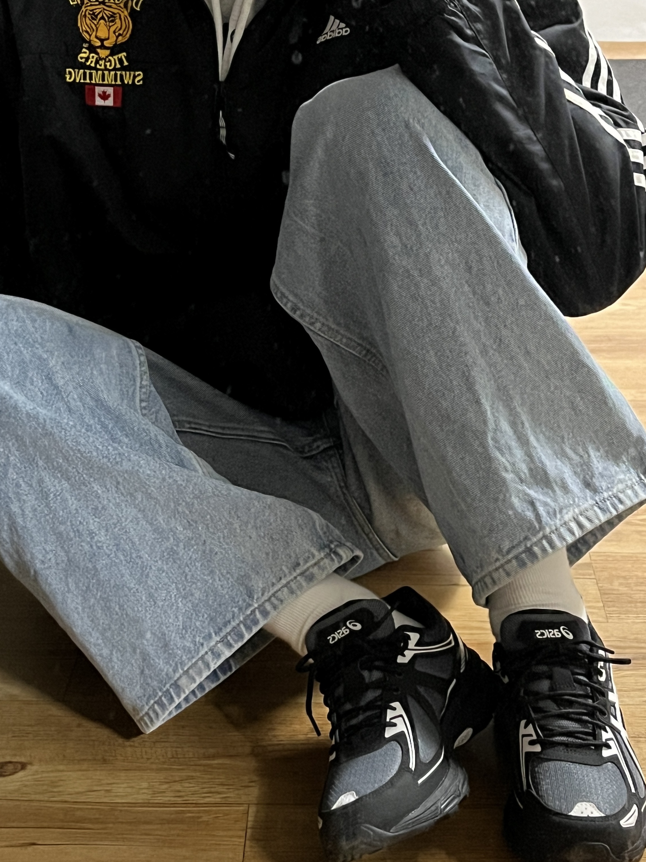 Asics Gel-Venture 6 Carrier Grey 착용 스타일 - 2