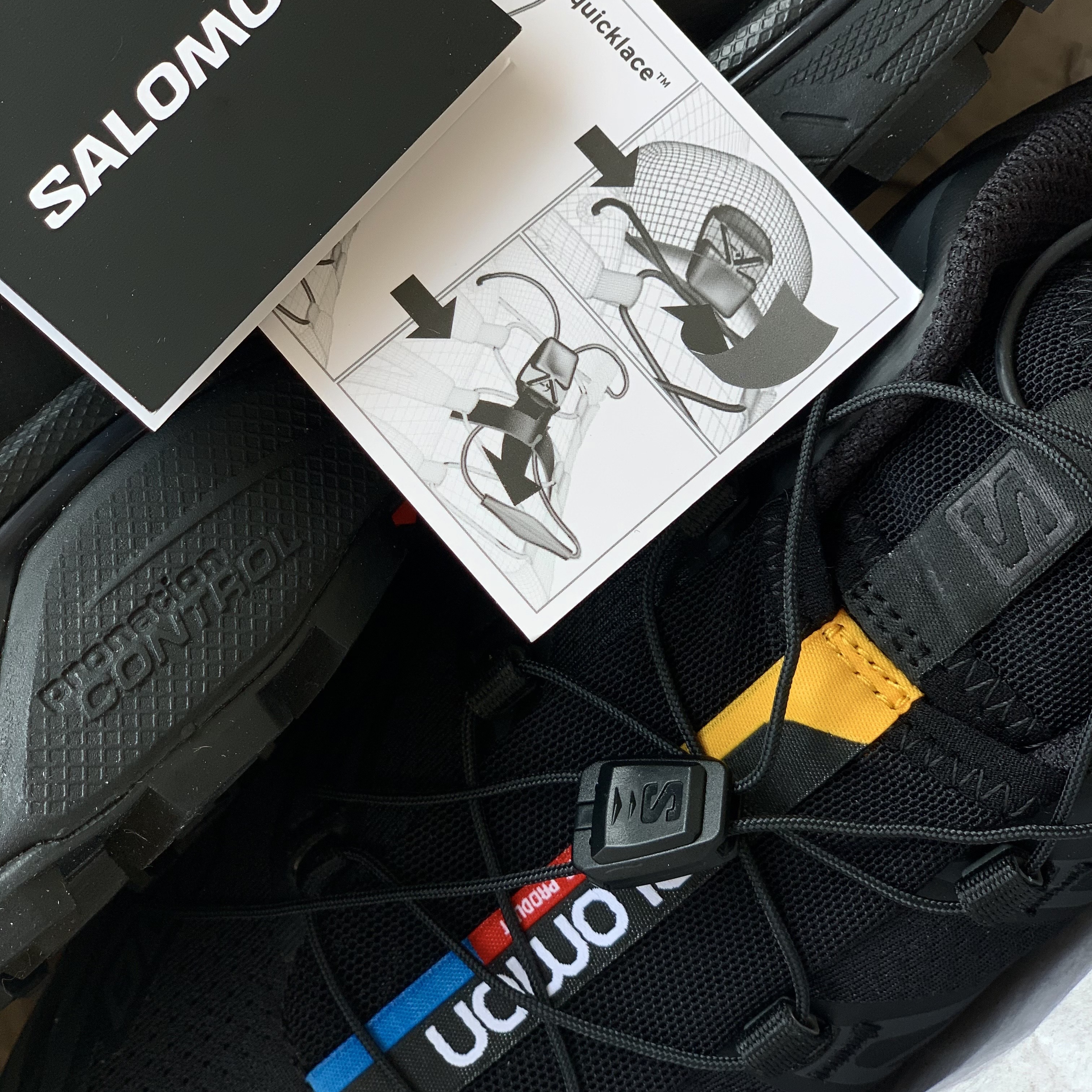 Salomon XT-6 ADV Black 착용 스타일