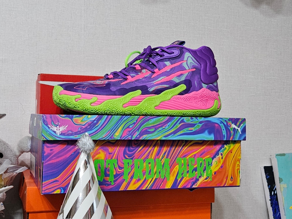 Puma MB.03 Lamelo Ball Toxic 착용 스타일