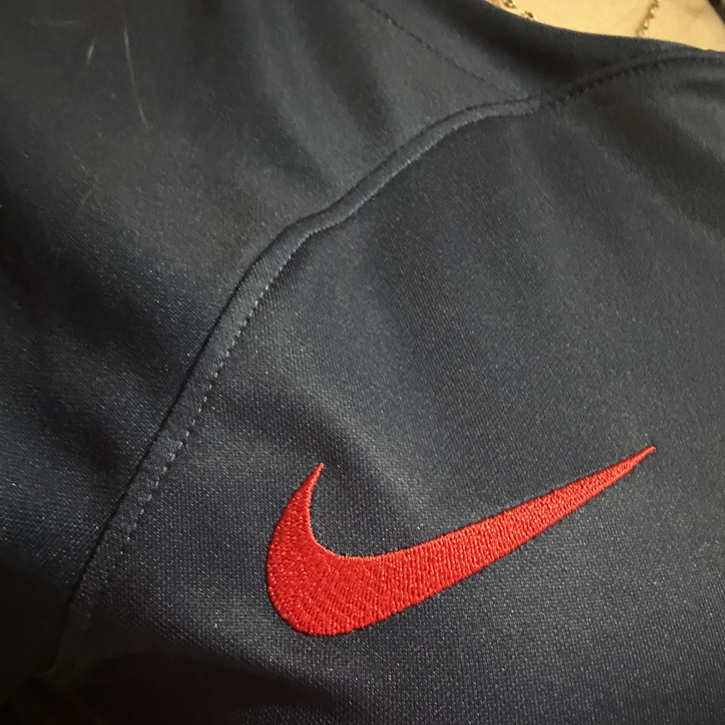 Nike Paris Saint-Germain 2023/24 Dri-Fit Stadium Home Jersey Midnight Navy (Non Marking Ver.) 착용 스타일 - 2
