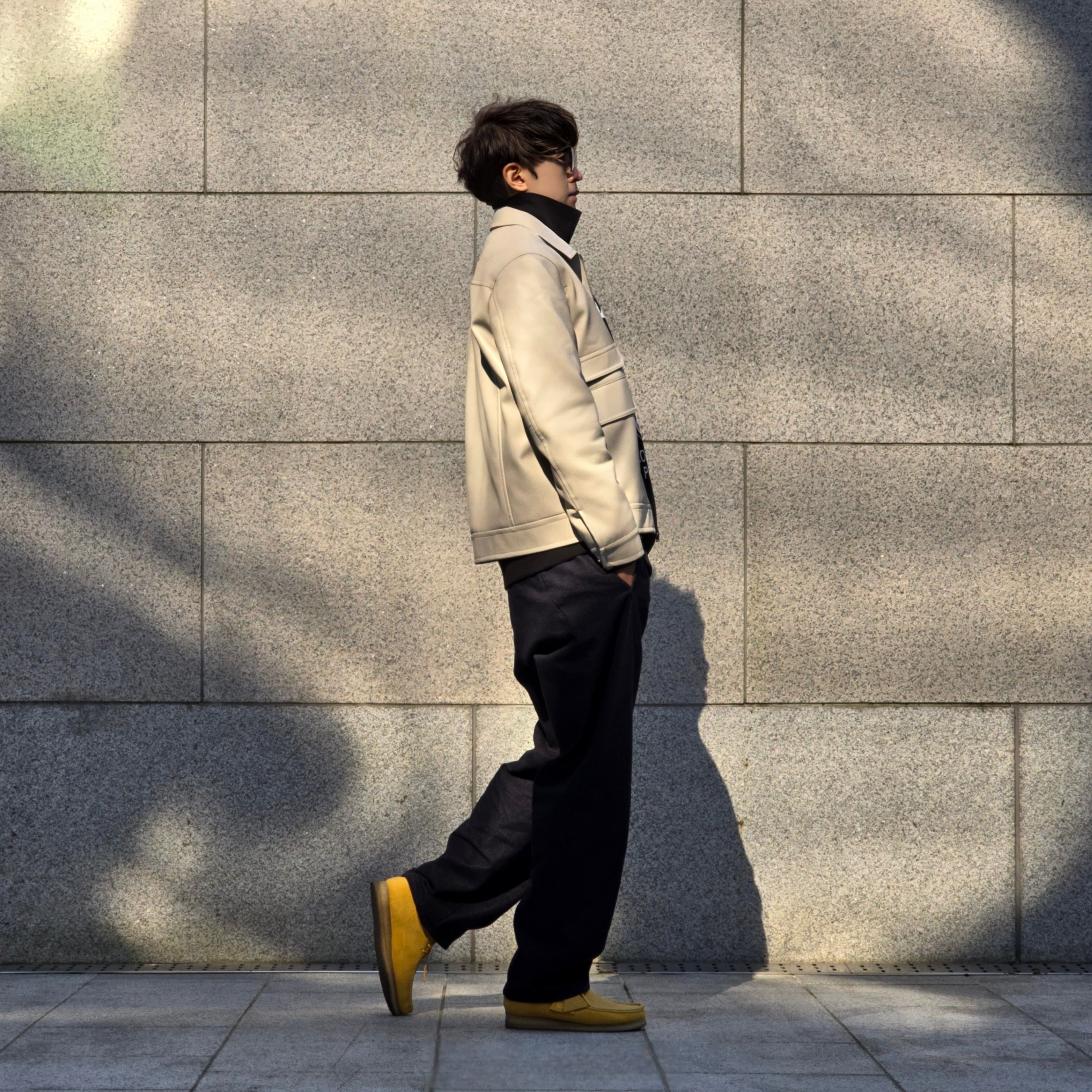 Stussy World Tour Crew Black 2023, Stussy World Tour Crew Black 2022 착용 스타일 - 3