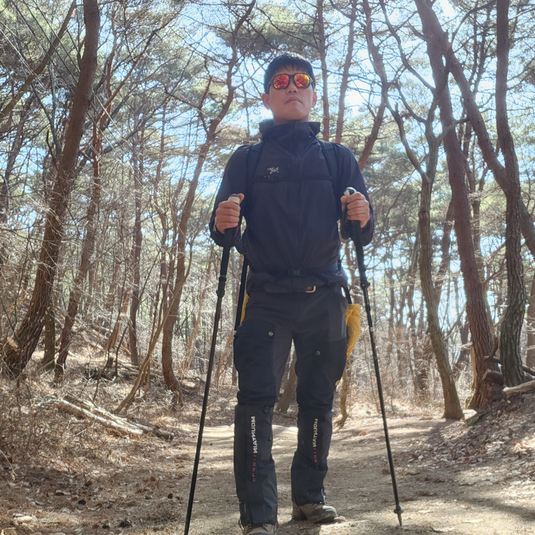 Arc'teryx Squamish Hoody Black 착용 스타일