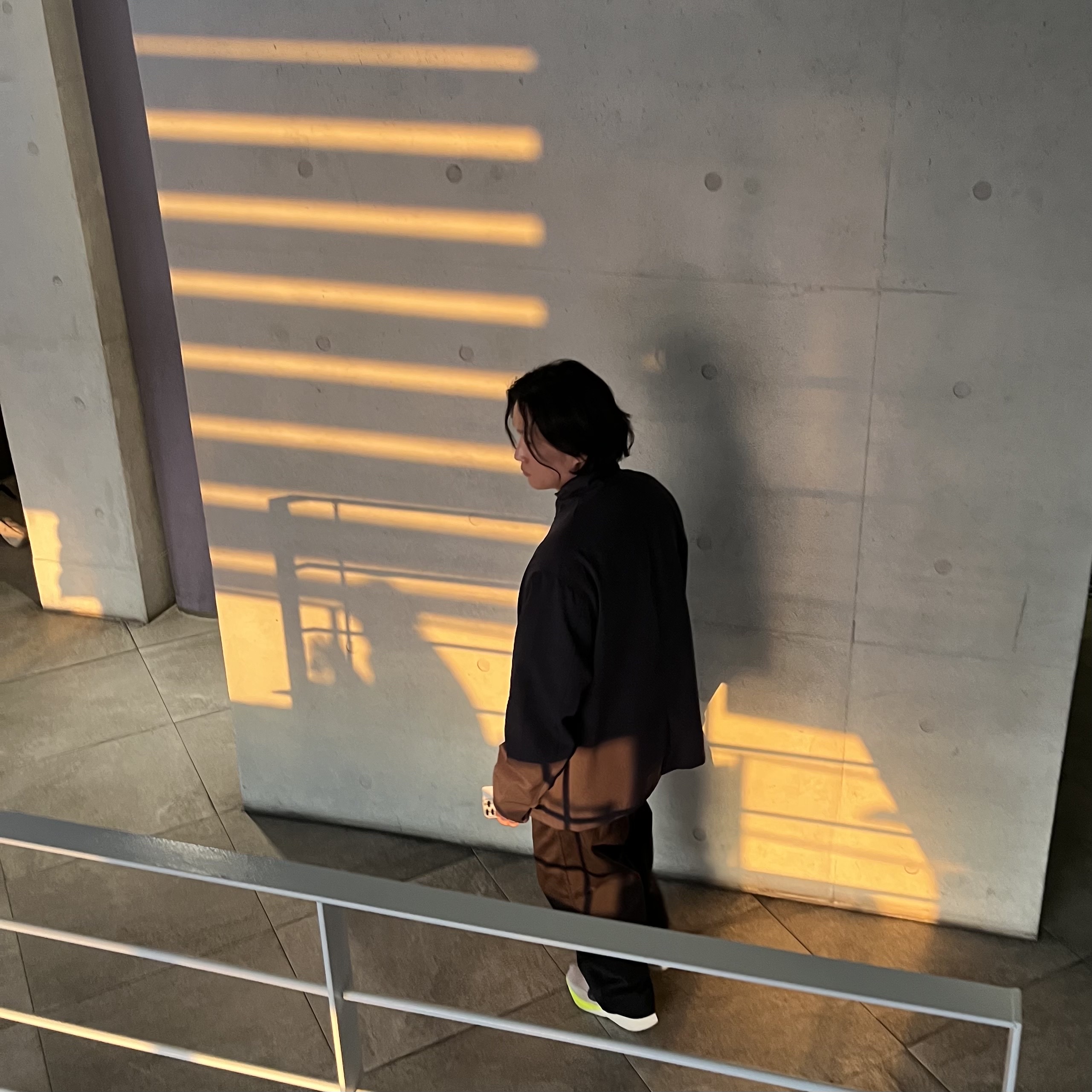 Nike Moon Racer String, Nanamica Wide Chino Pants Black 착용 스타일