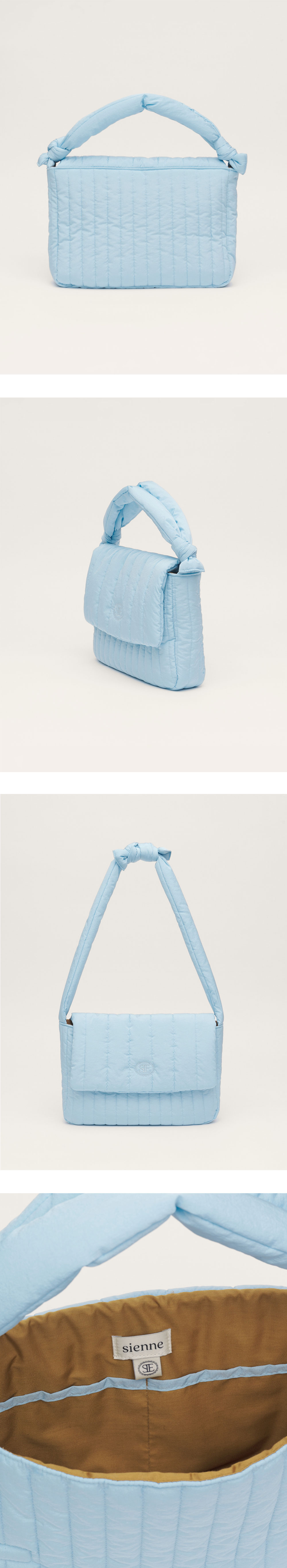 시엔느 크로스 패딩백 스카이 블루 | SIENNE | KREAM