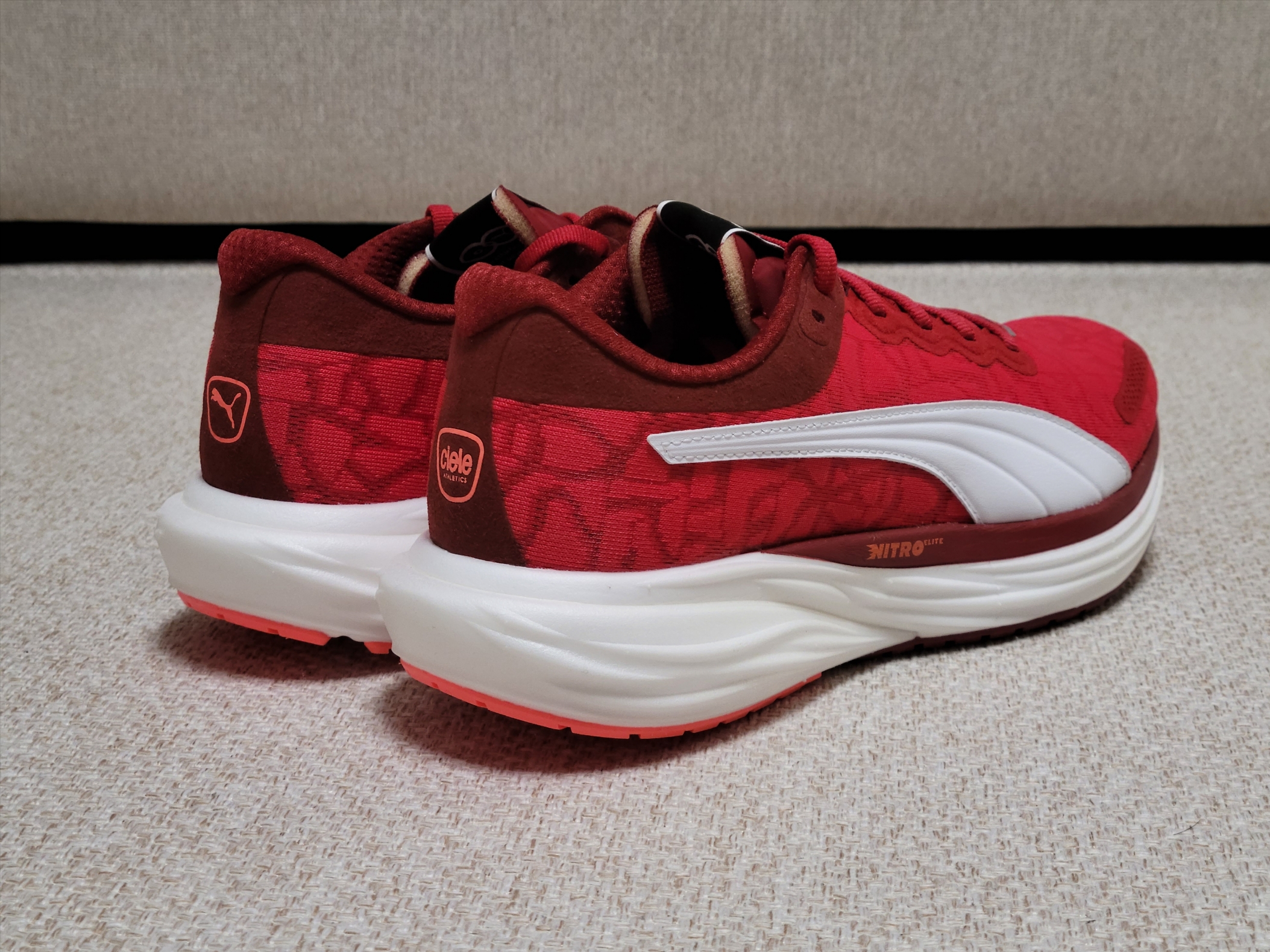 Puma x Ciele Deviate Nitro 2 Vibrant Red 착용 스타일 - 3