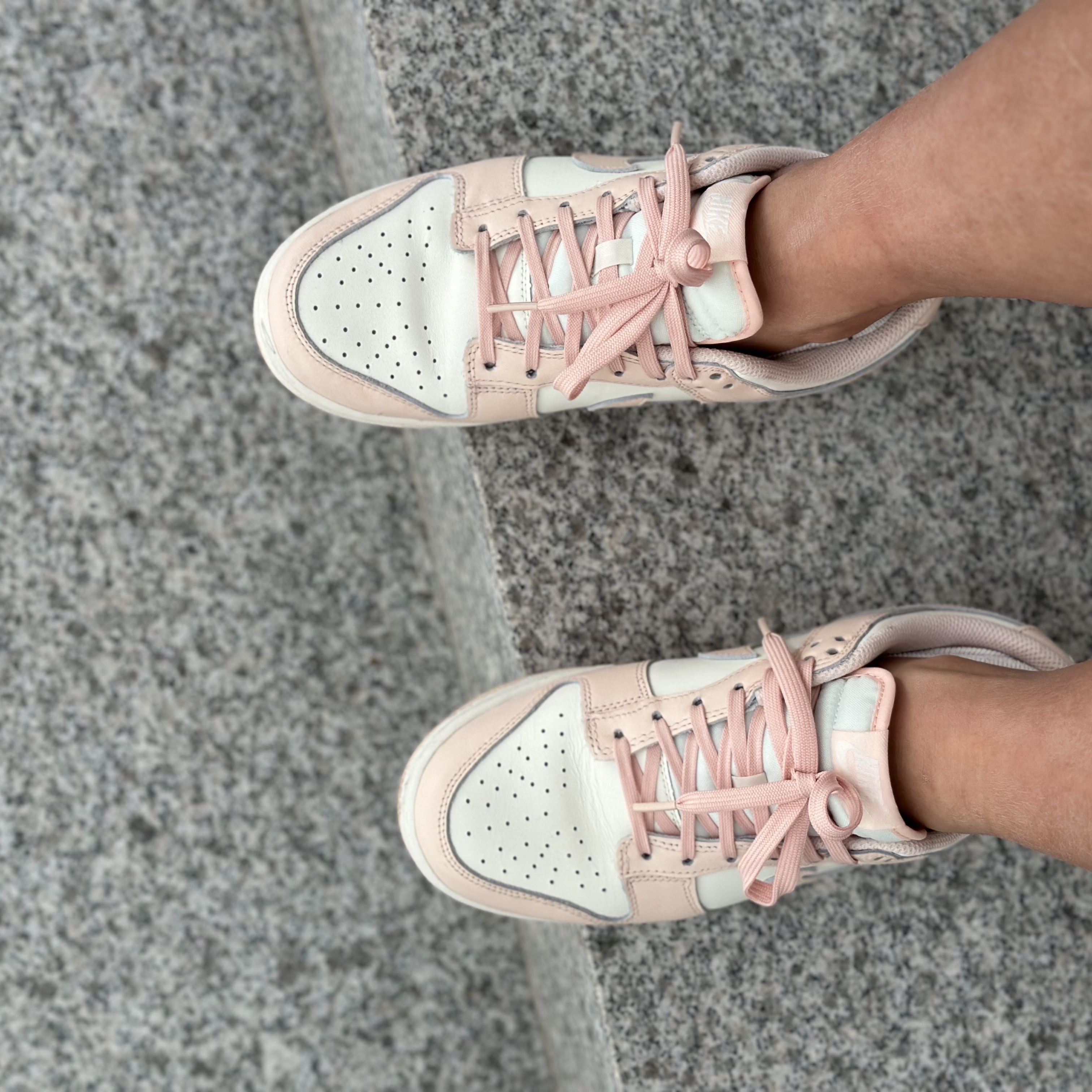 (W) Nike Dunk Low Orange Pearl 착용 스타일