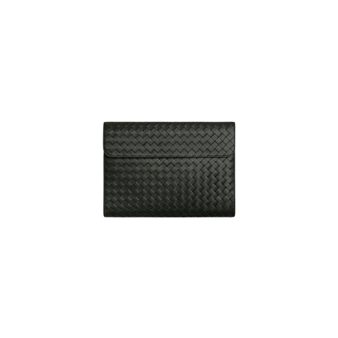 Bottega Veneta Intrecciato Envelope Document Case Dark Green 상세 이미지 1