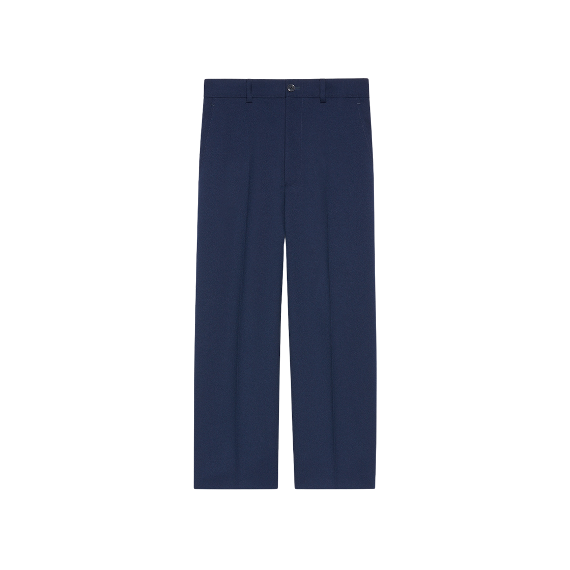 Gucci Fluid Drill Cropped Trouser Blue 상세 이미지 1