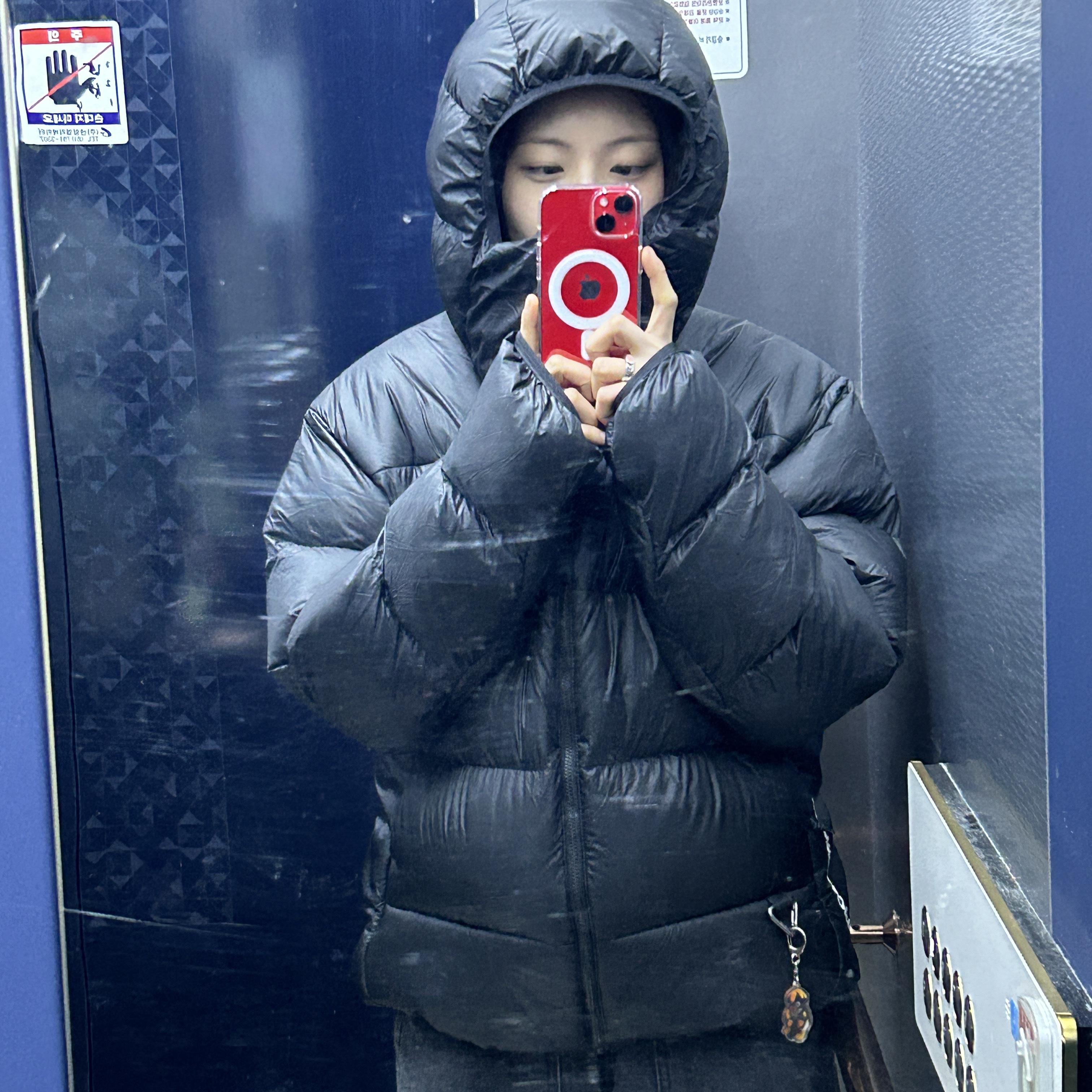 Nike ACG Therma-Fit ADV Lunar Lake Puffer Jacket Black - Asia, Nike ACG Therma-Fit ADV Lunar Lake Puffer Jacket Light Army - Asia 착용 스타일 - 1