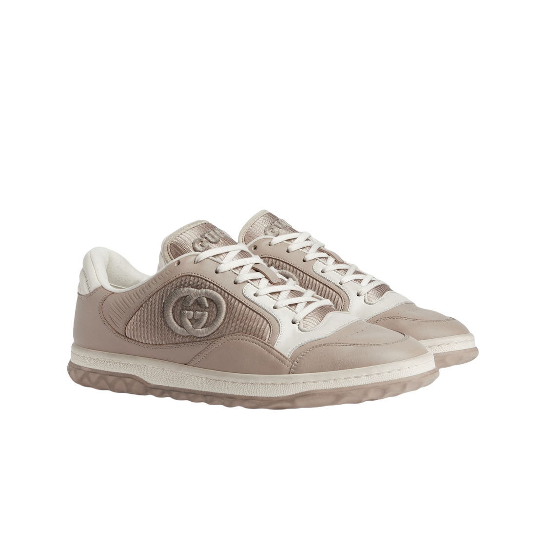 778301-AAB79-9555 Gucci Mac80 Sneakers Grey Leather