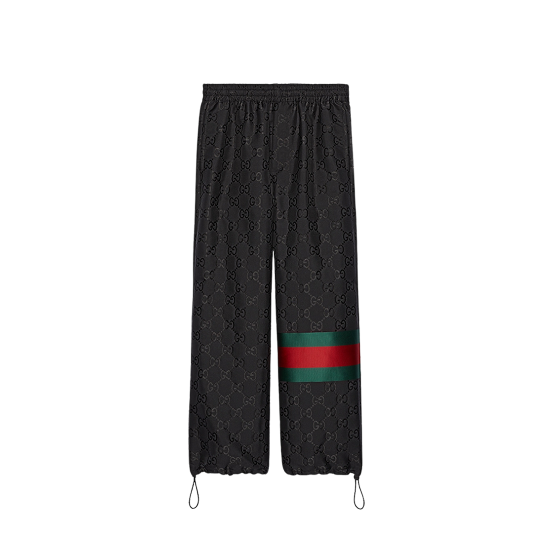 Gucci GG Nylon Jacquard Pant Black 상세 이미지 1