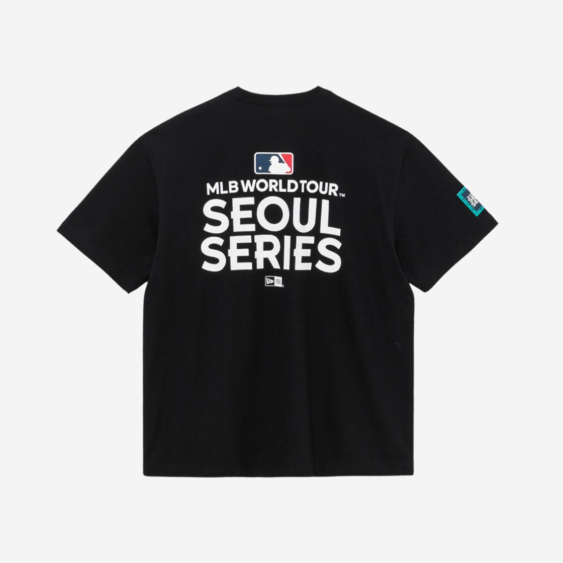 New Era MLB Seoul Series San Diego Padres T-Shirt Black 상세 이미지 1